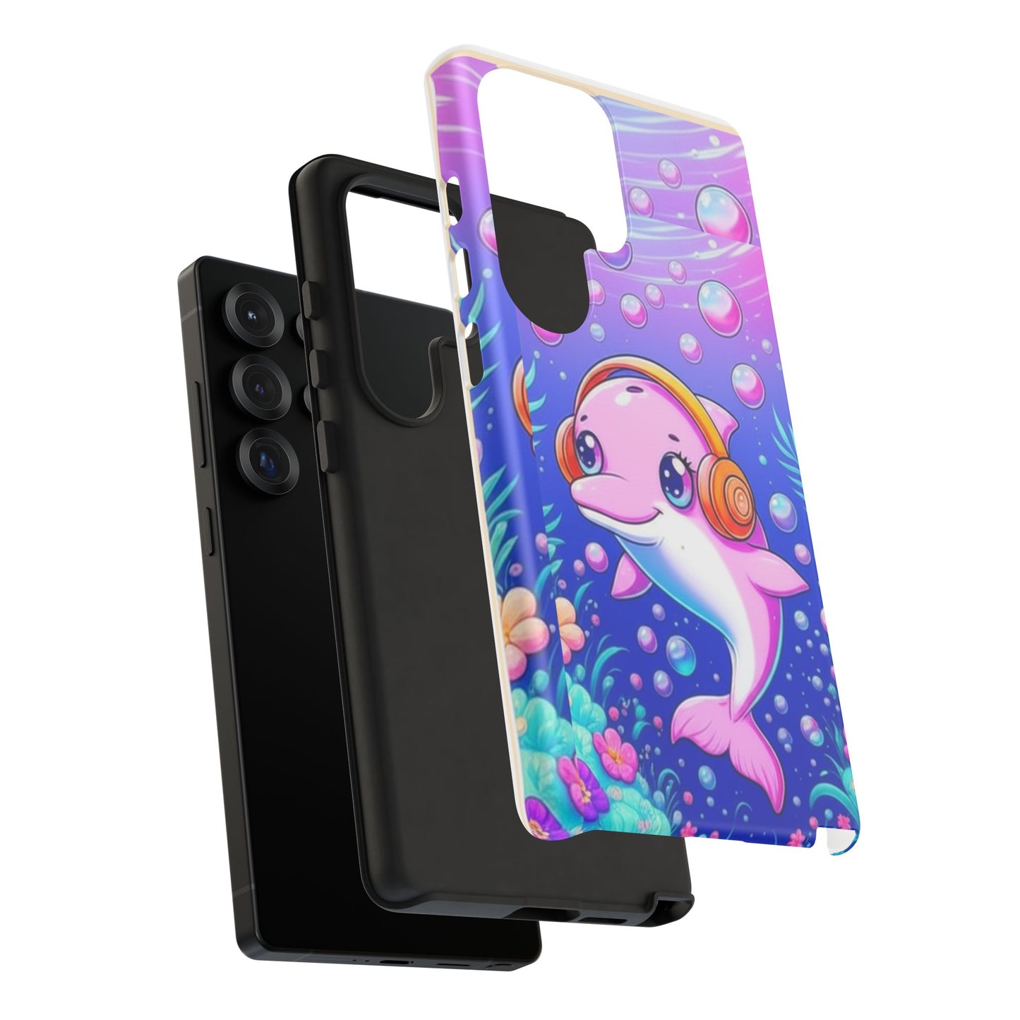 Brazil Mystical Collection - Pink Dolphin Tough Phone Case
