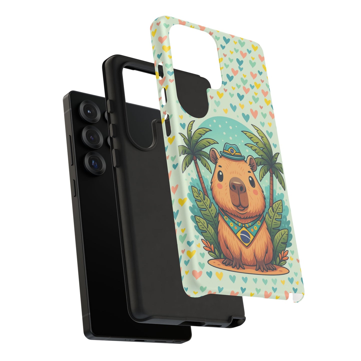 Chill Like a Capybara - Brazilian Tropical ToughPhone Cases