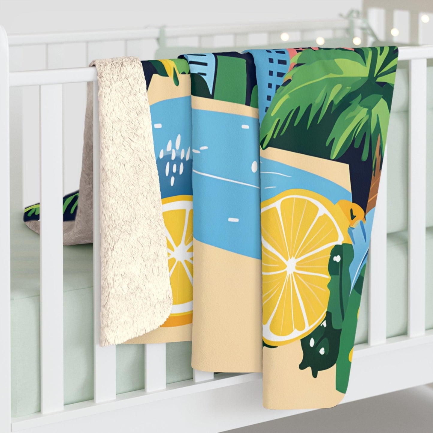 Sherpa Fleece Blanket - Brazilian Dream