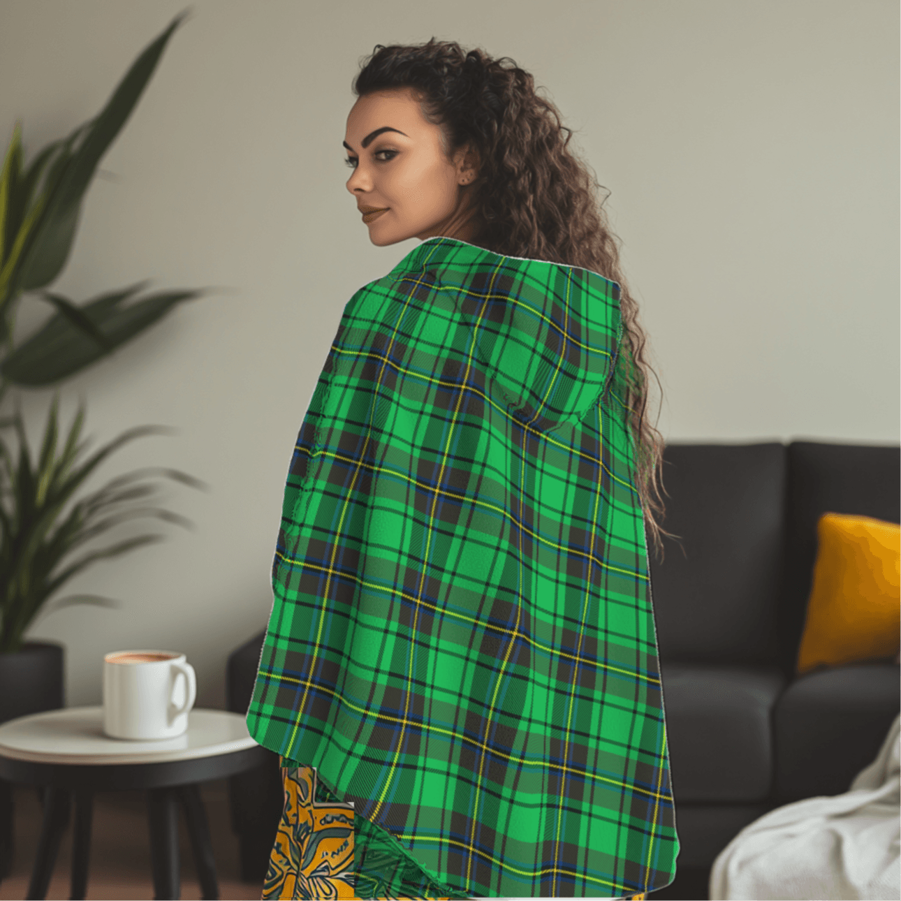 Hooded Sherpa Fleece Blanket - Brazilian Soul