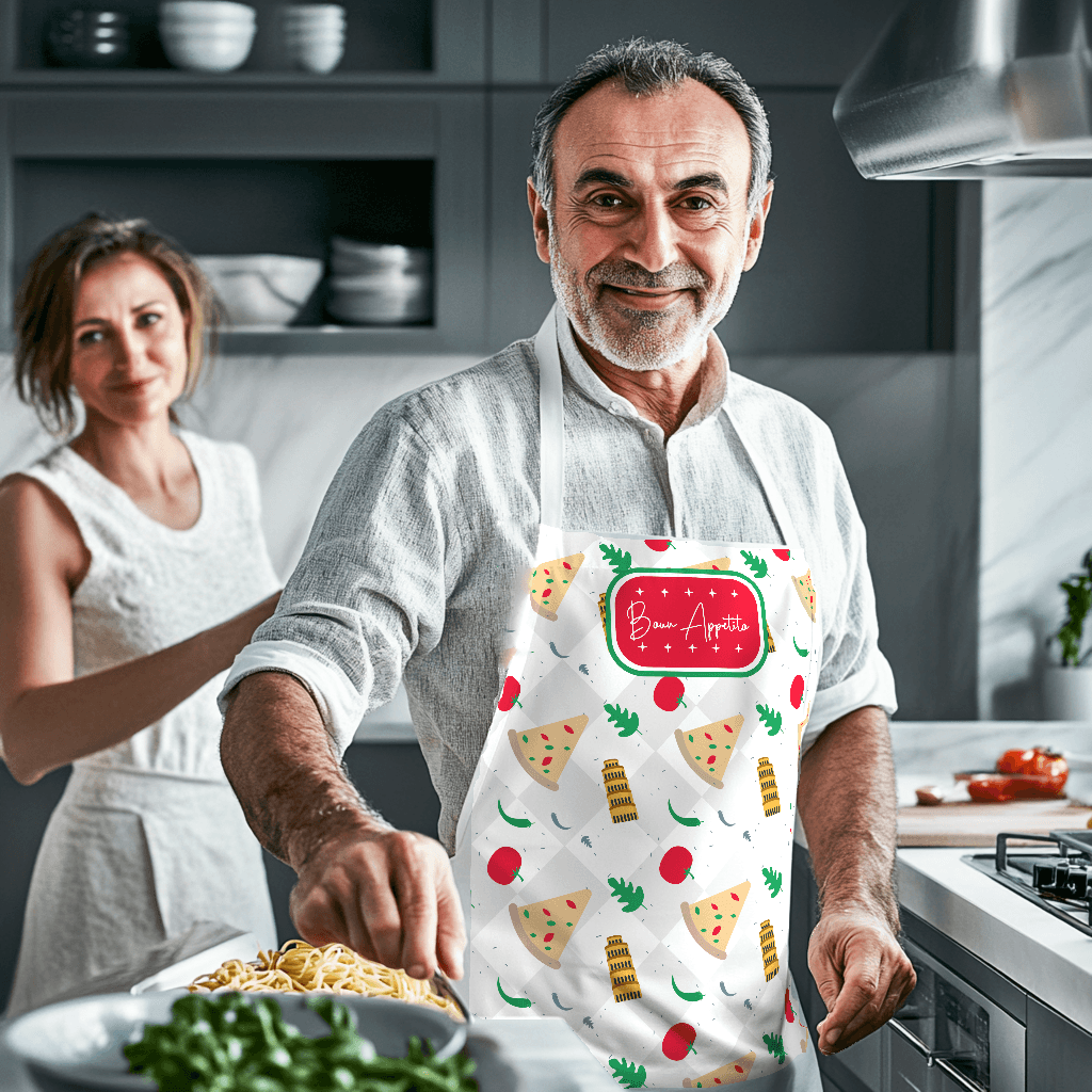 Italian Cuisine Apron - Festive Edition