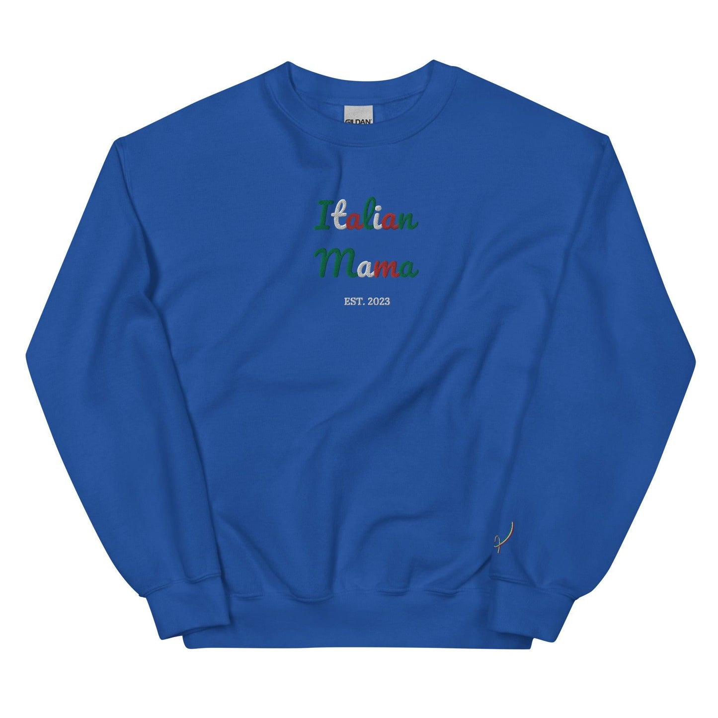 Embroidered "Italian Mama" Premium Sweatshirt