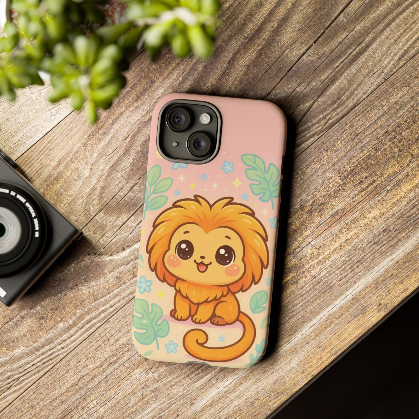 Golden Sunshine Vibes - Brazilian Tamarin Tough Phone Cases