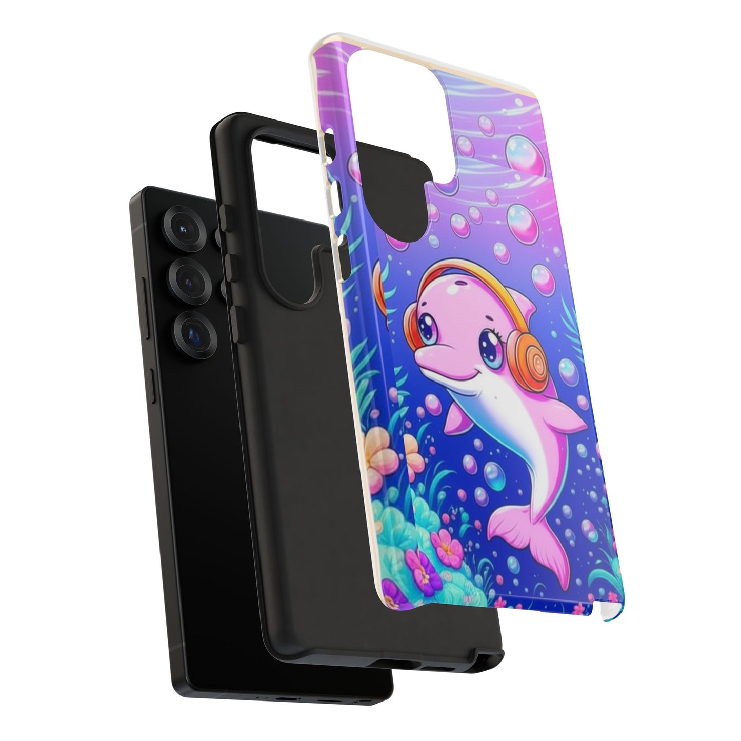 Brazil Mystical Collection - Pink Dolphin Tough Phone Case