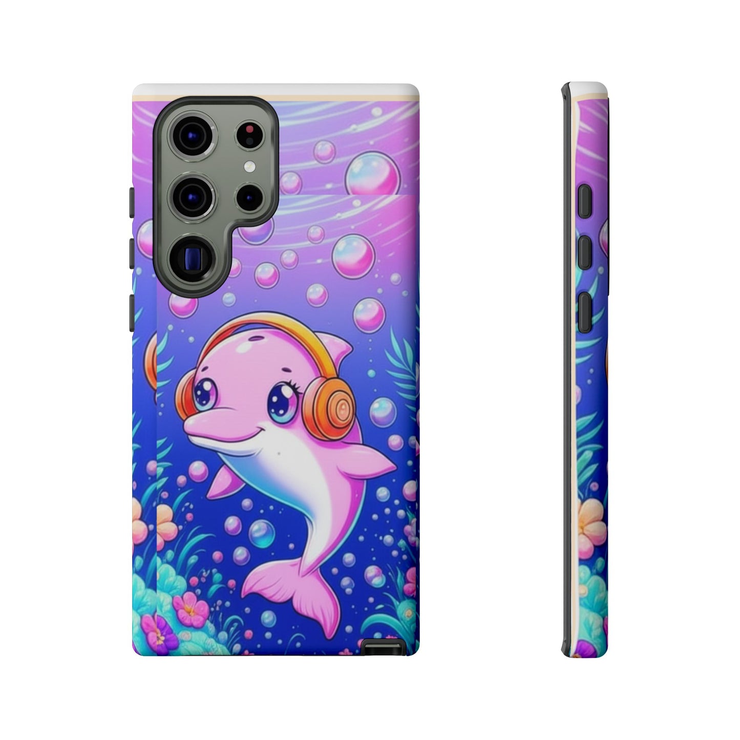 Brazil Mystical Collection - Pink Dolphin Tough Phone Case