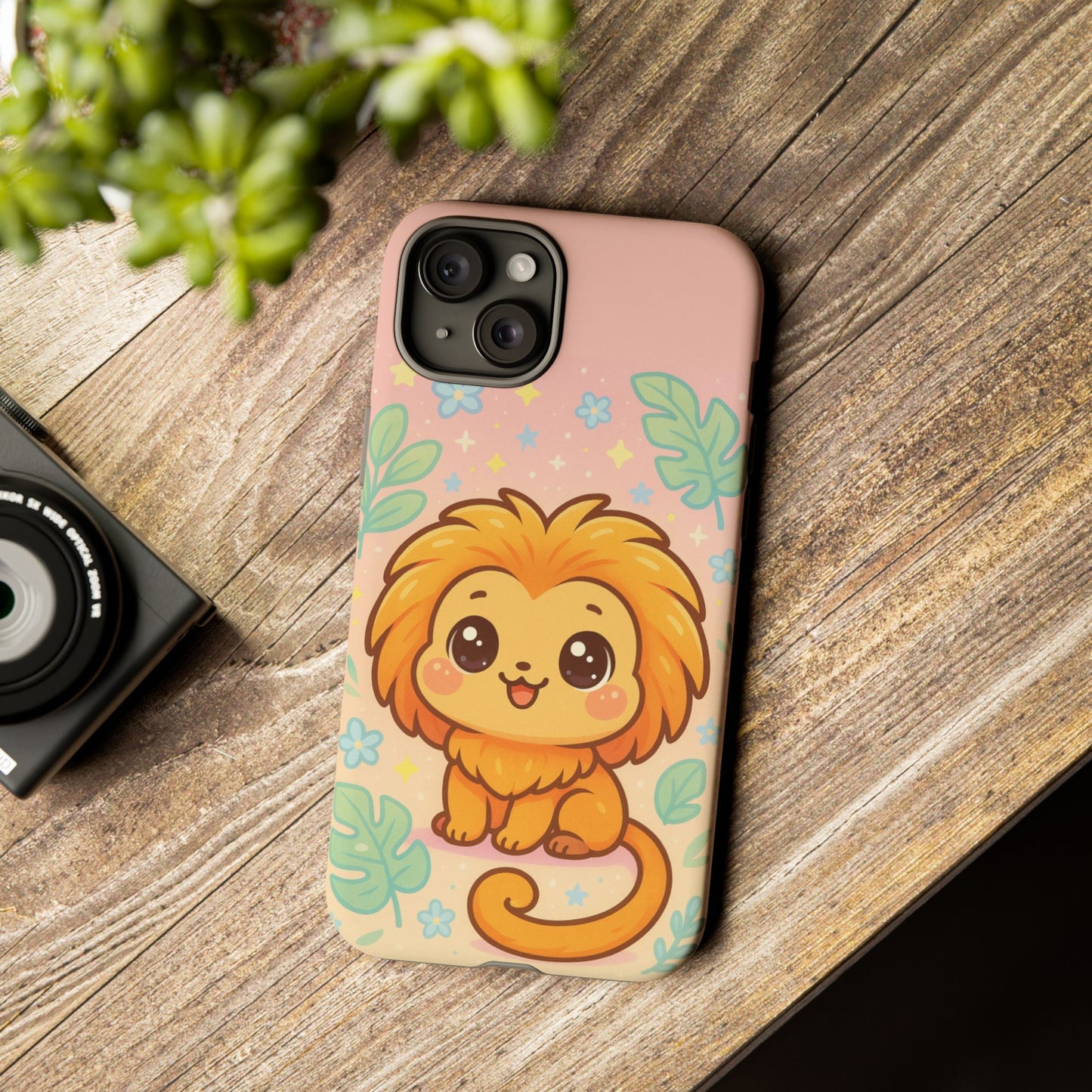 Golden Sunshine Vibes - Brazilian Tamarin Tough Phone Cases