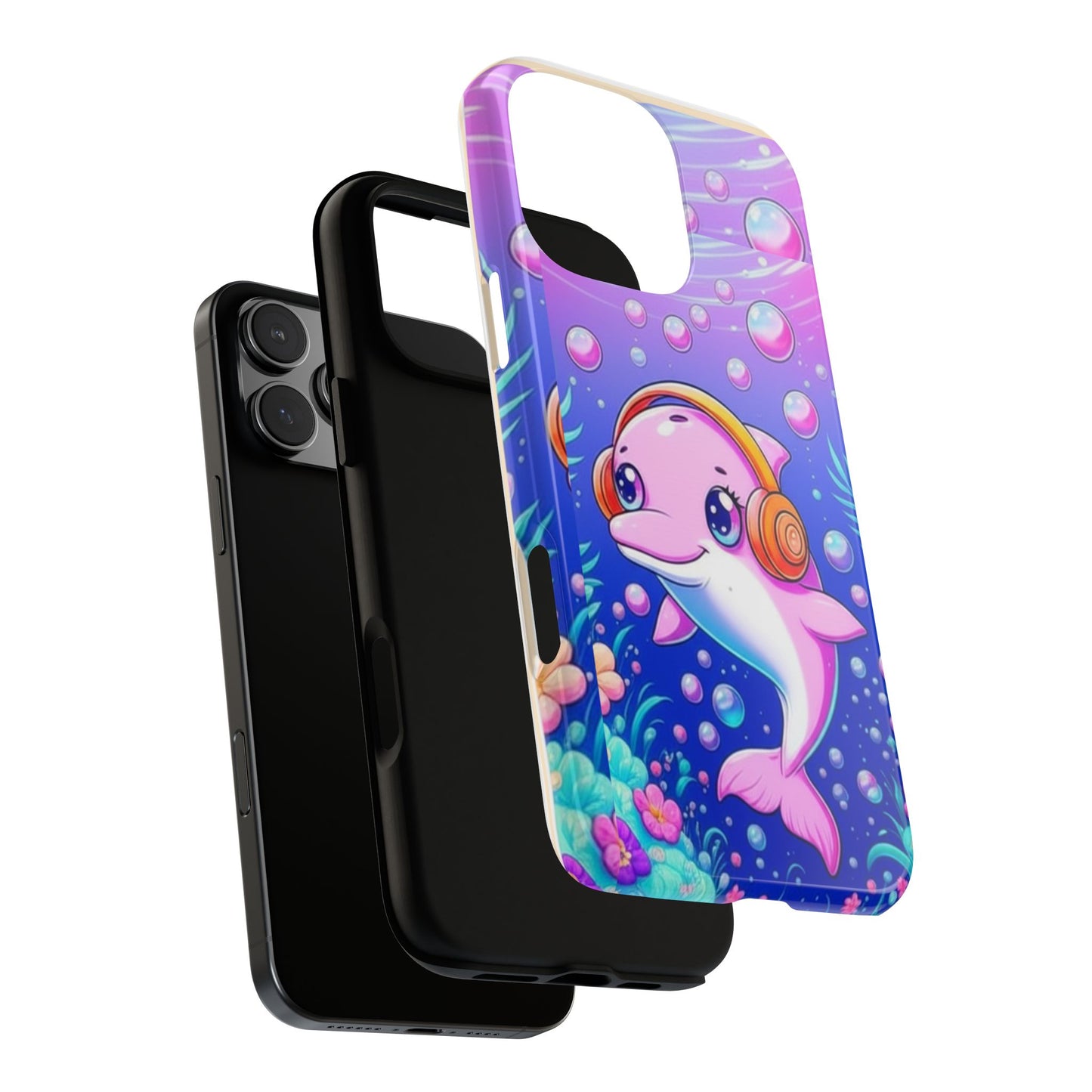 Brazil Mystical Collection - Pink Dolphin Tough Phone Case