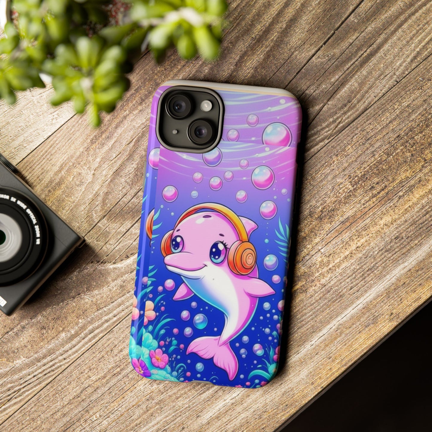 Brazil Mystical Collection - Pink Dolphin Tough Phone Case