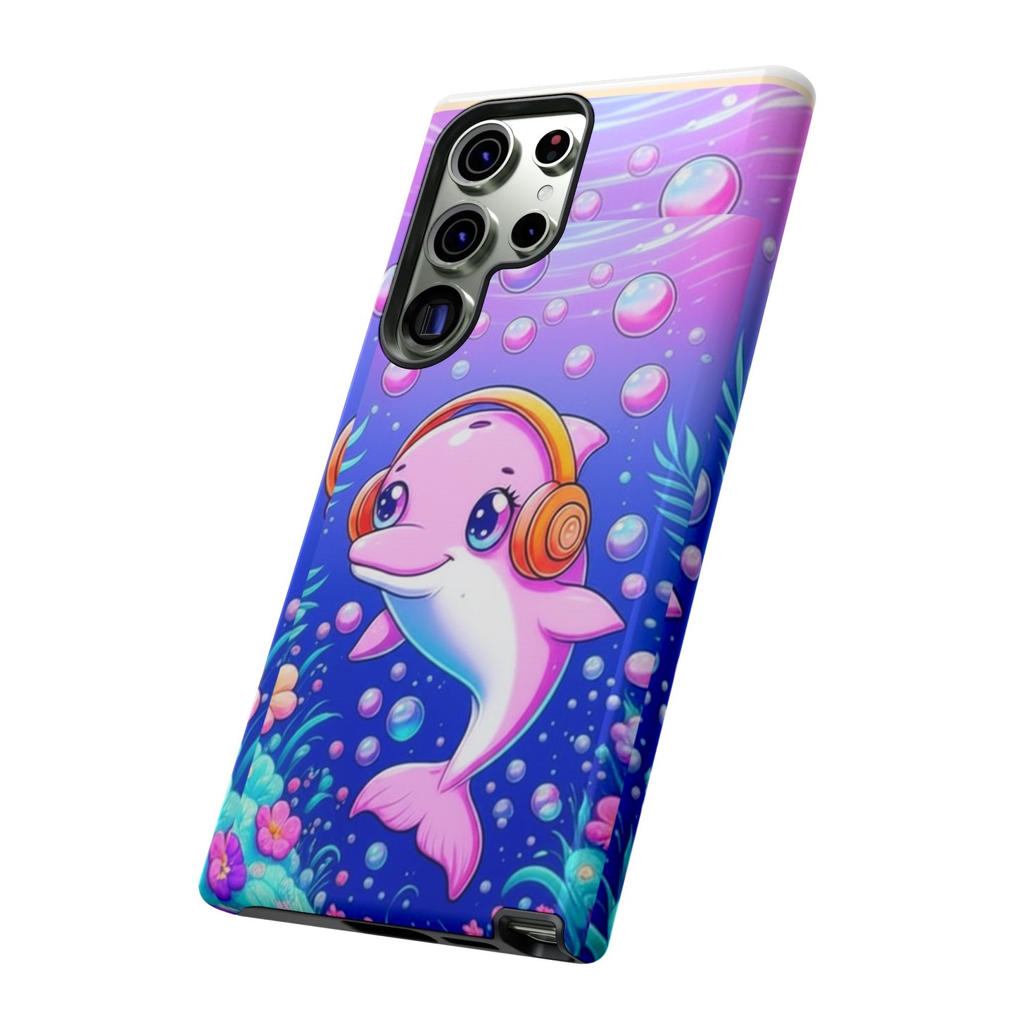 Brazil Mystical Collection - Pink Dolphin Tough Phone Case