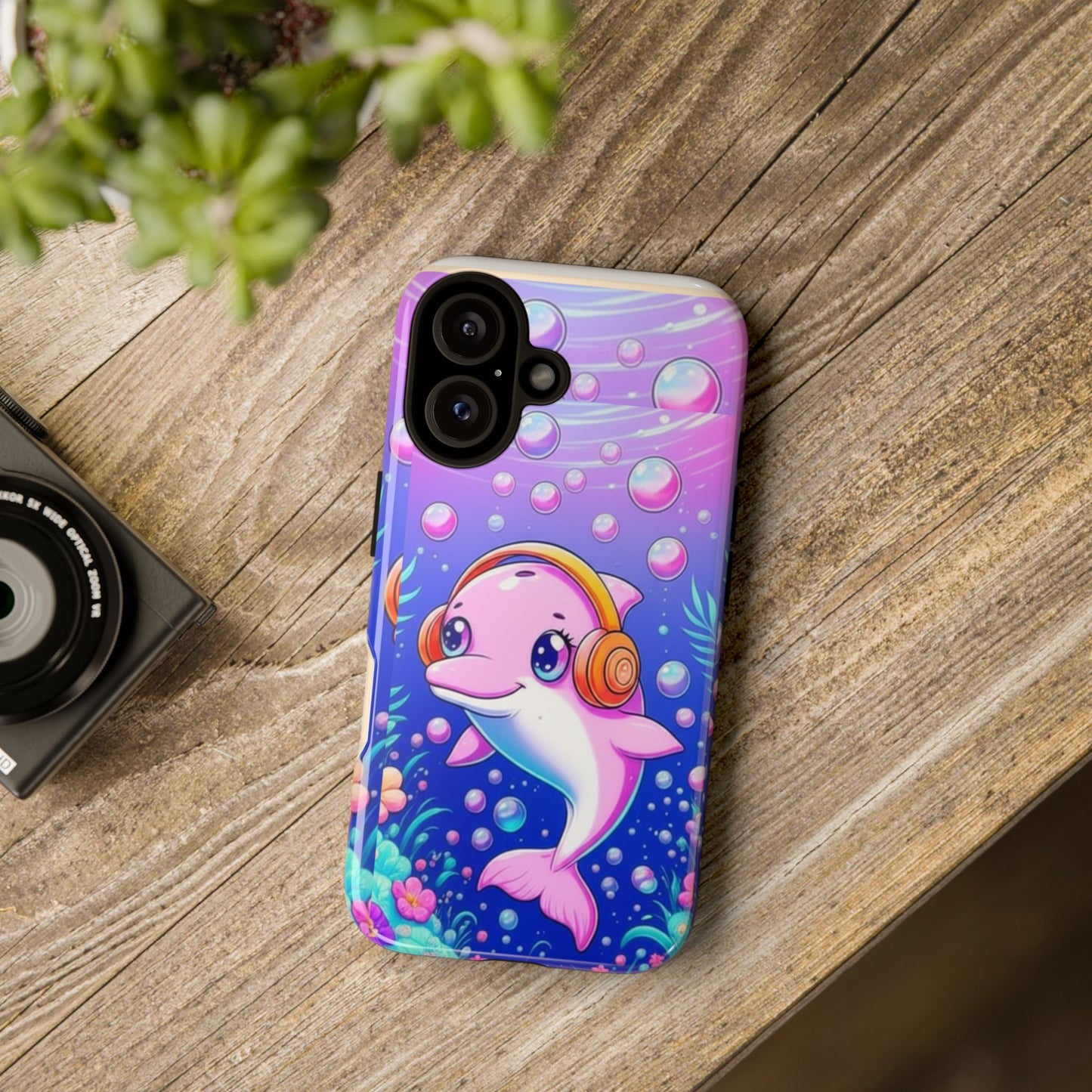 Brazil Mystical Collection - Pink Dolphin Tough Phone Case
