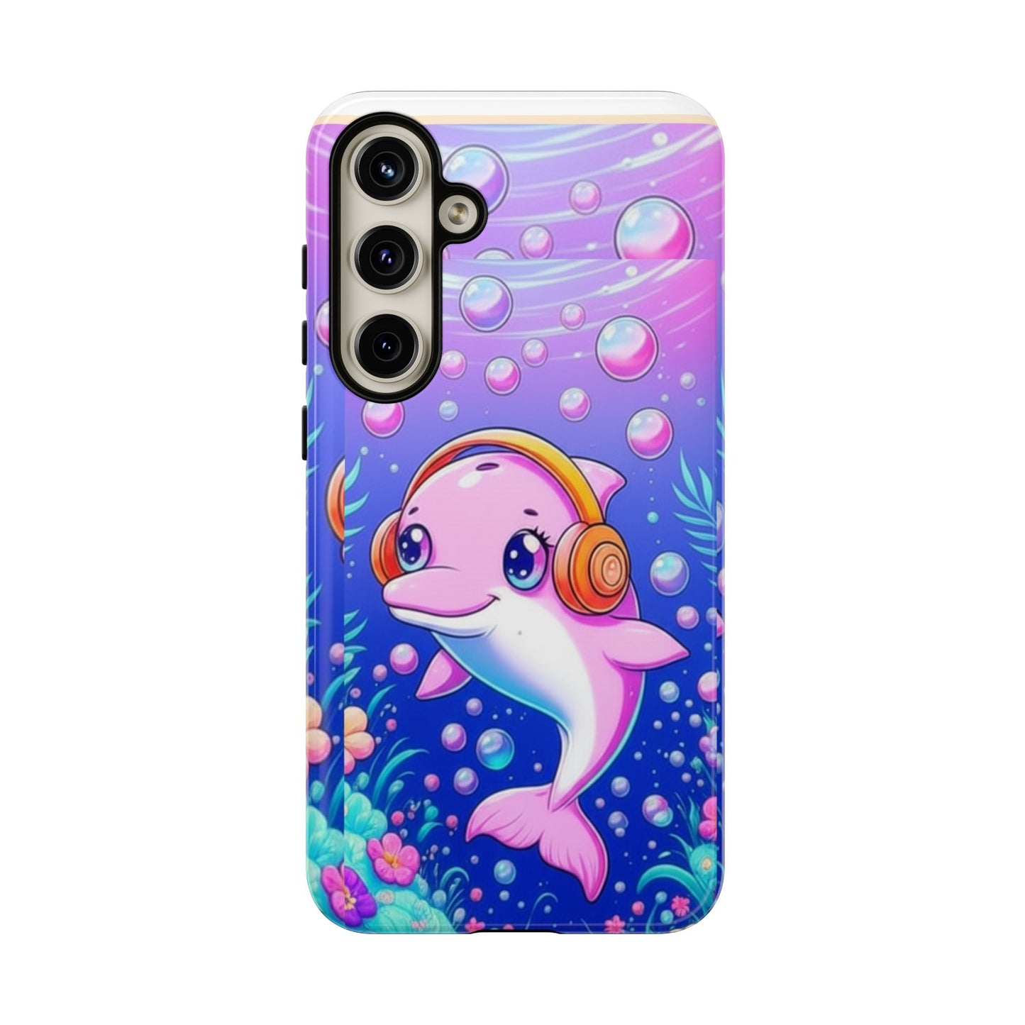Brazil Mystical Collection - Pink Dolphin Tough Phone Case