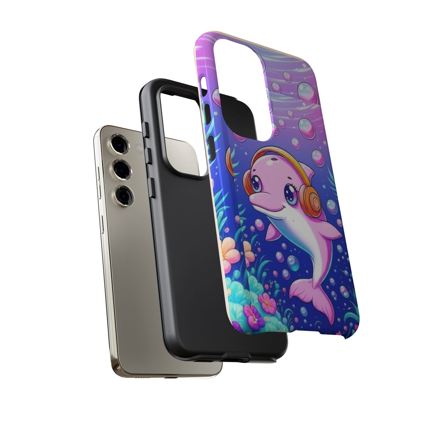 Brazil Mystical Collection - Pink Dolphin Tough Phone Case