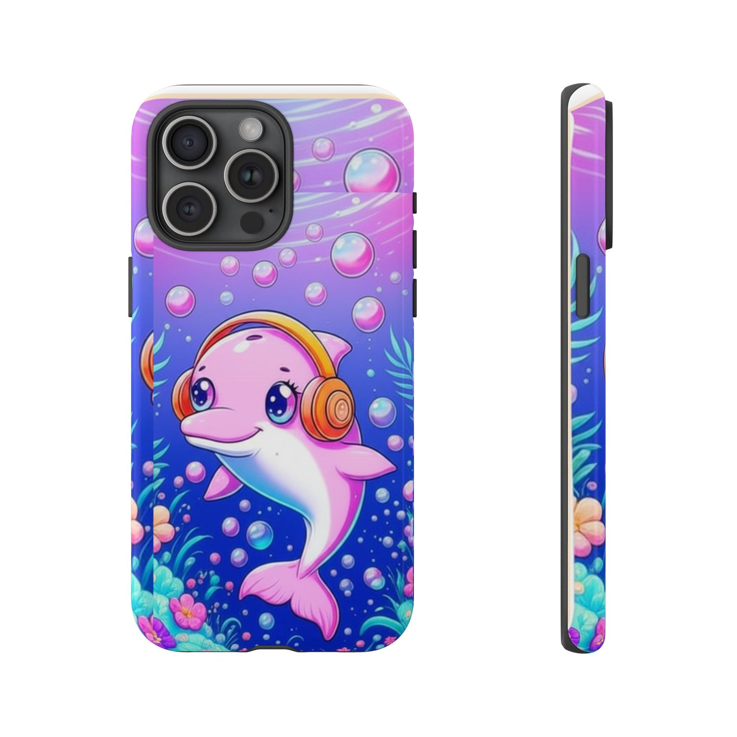 Brazil Mystical Collection - Pink Dolphin Tough Phone Case