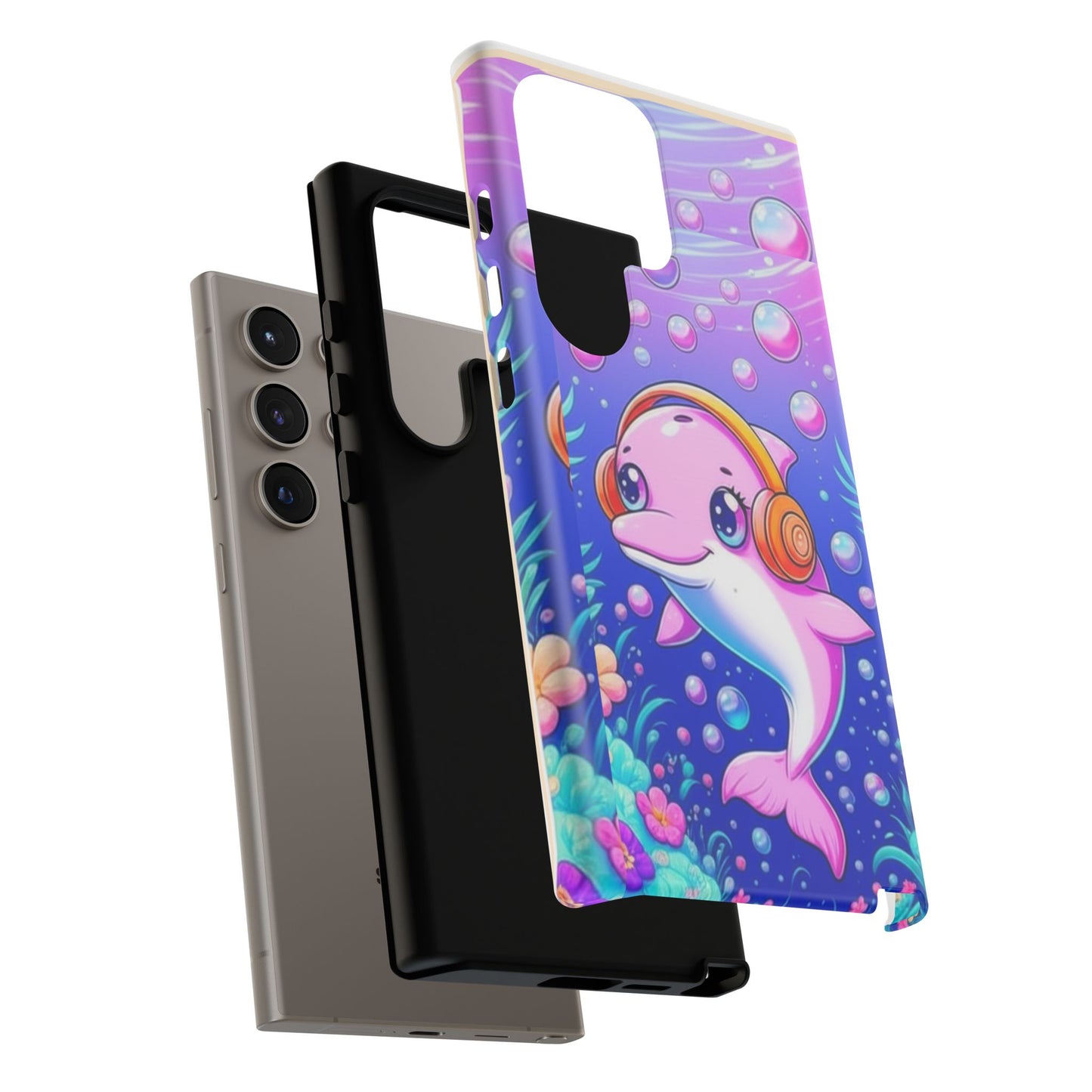 Brazil Mystical Collection - Pink Dolphin Tough Phone Case