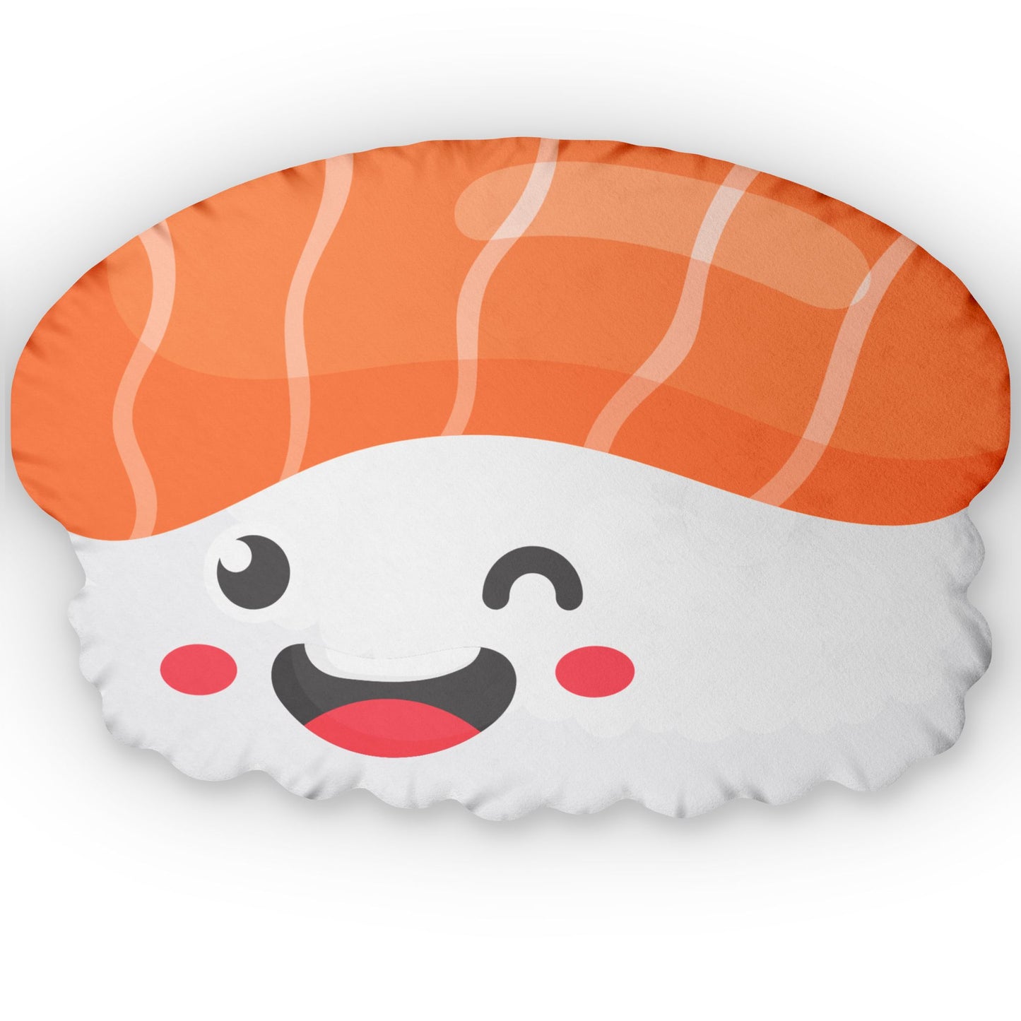 Tokyo Wink: The Cheeky Salmon Nigiri Pillow with a Side of Cuddles