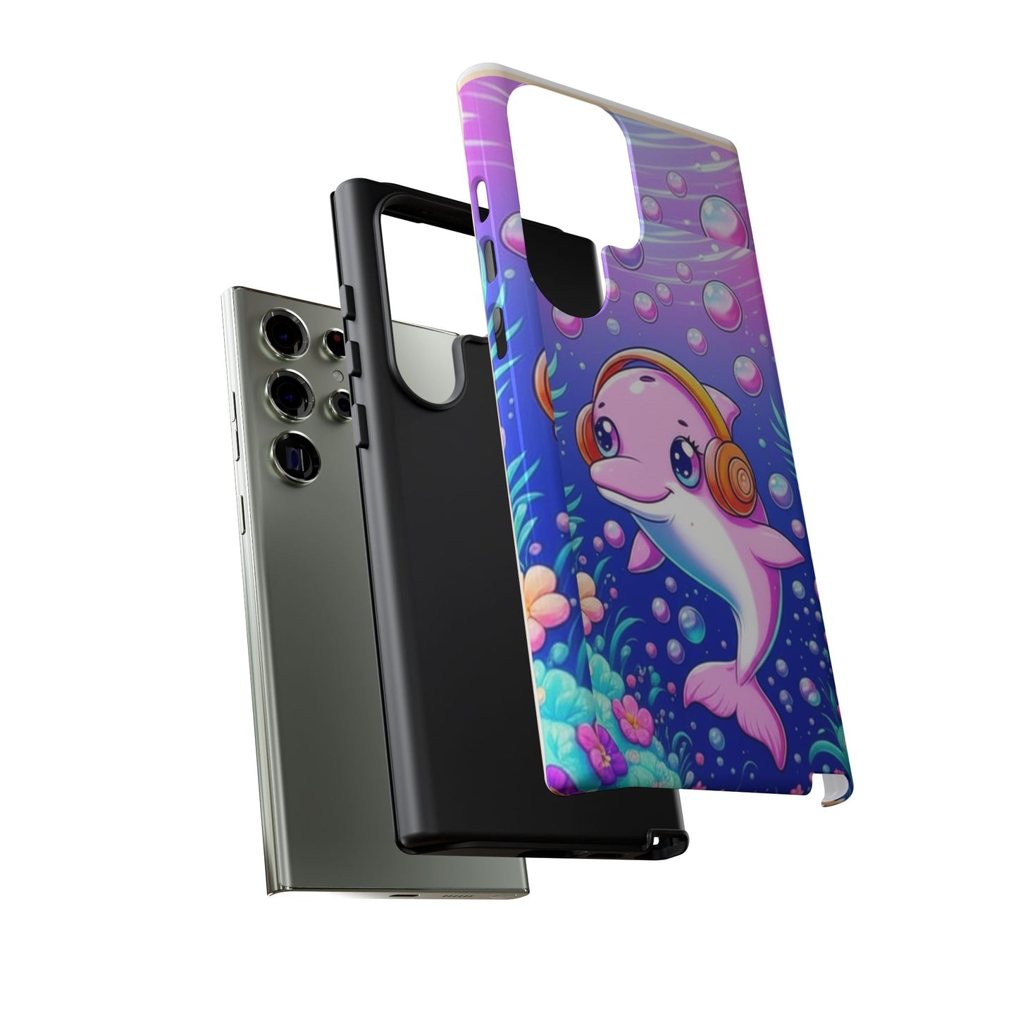 Brazil Mystical Collection - Pink Dolphin Tough Phone Case