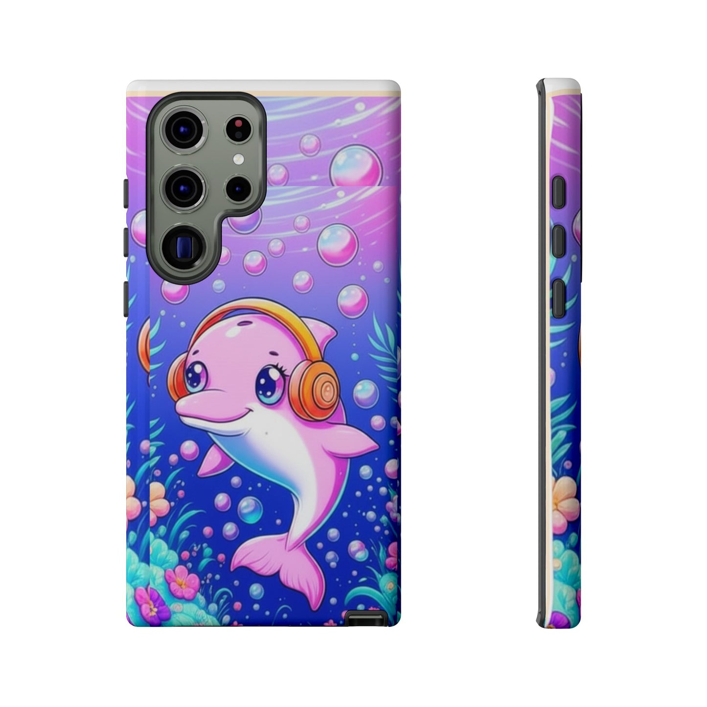 Brazil Mystical Collection - Pink Dolphin Tough Phone Case