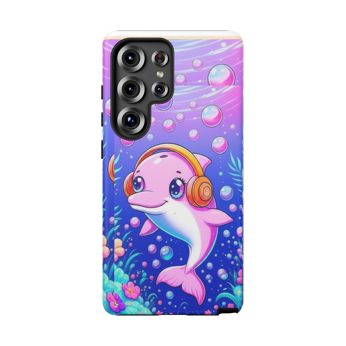 Brazil Mystical Collection - Pink Dolphin Tough Phone Case