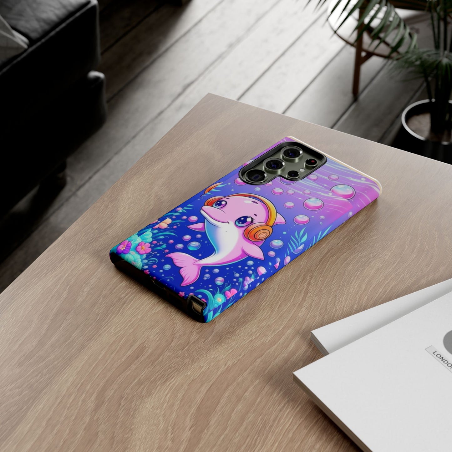 Brazil Mystical Collection - Pink Dolphin Tough Phone Case
