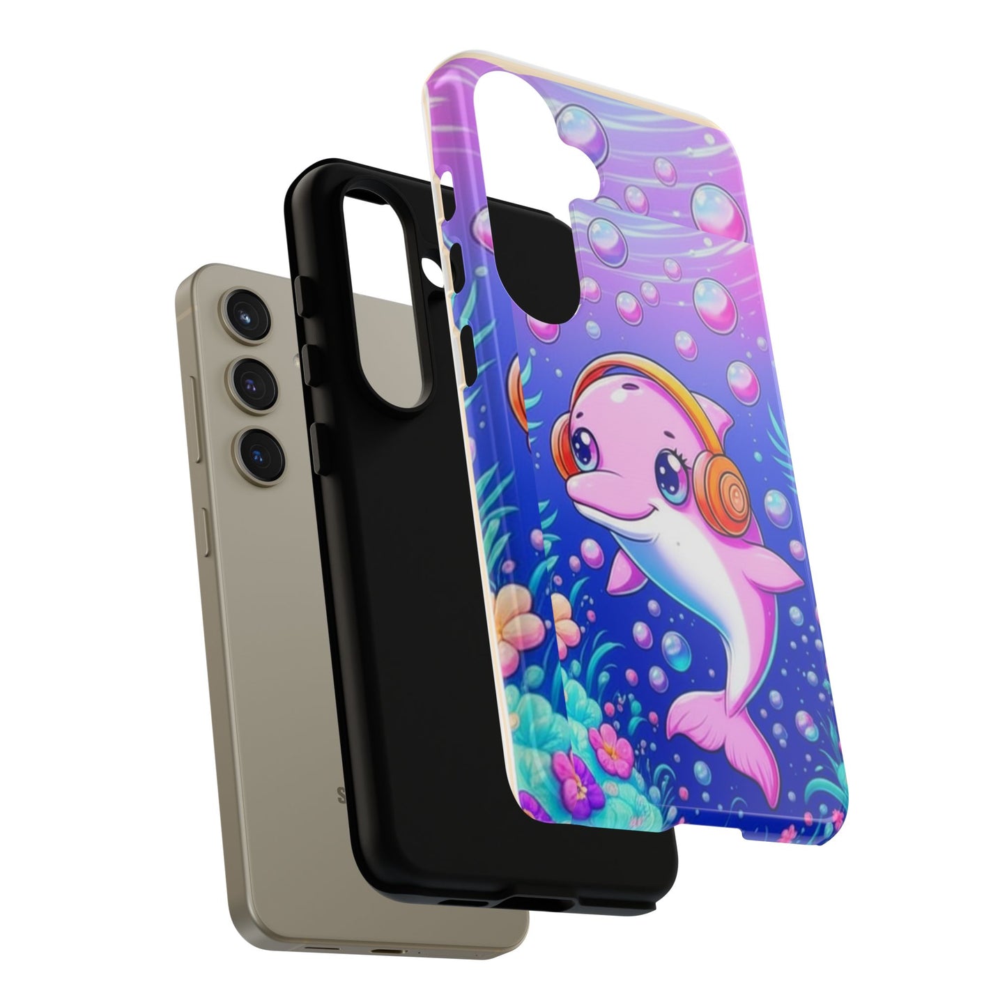 Brazil Mystical Collection - Pink Dolphin Tough Phone Case