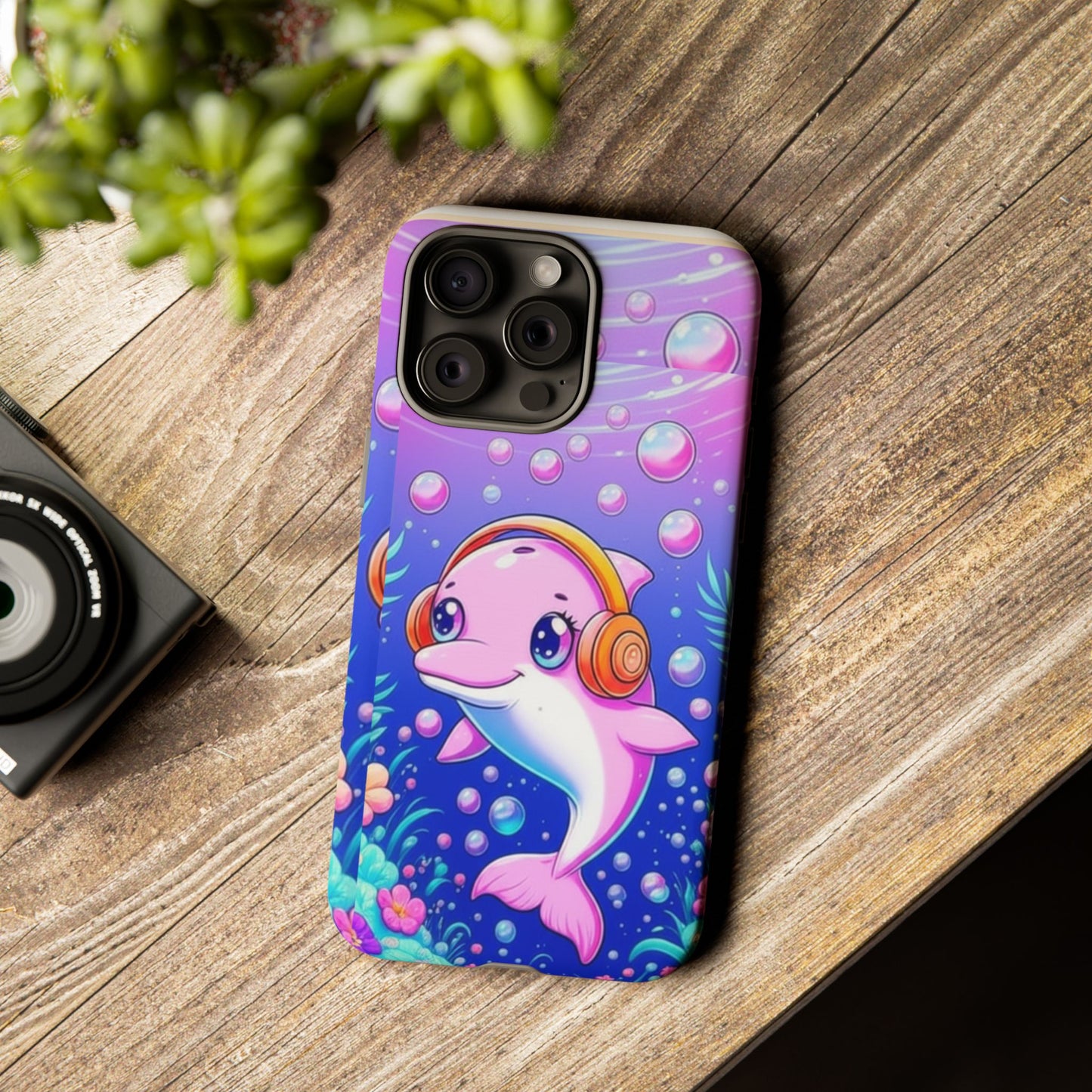 Brazil Mystical Collection - Pink Dolphin Tough Phone Case