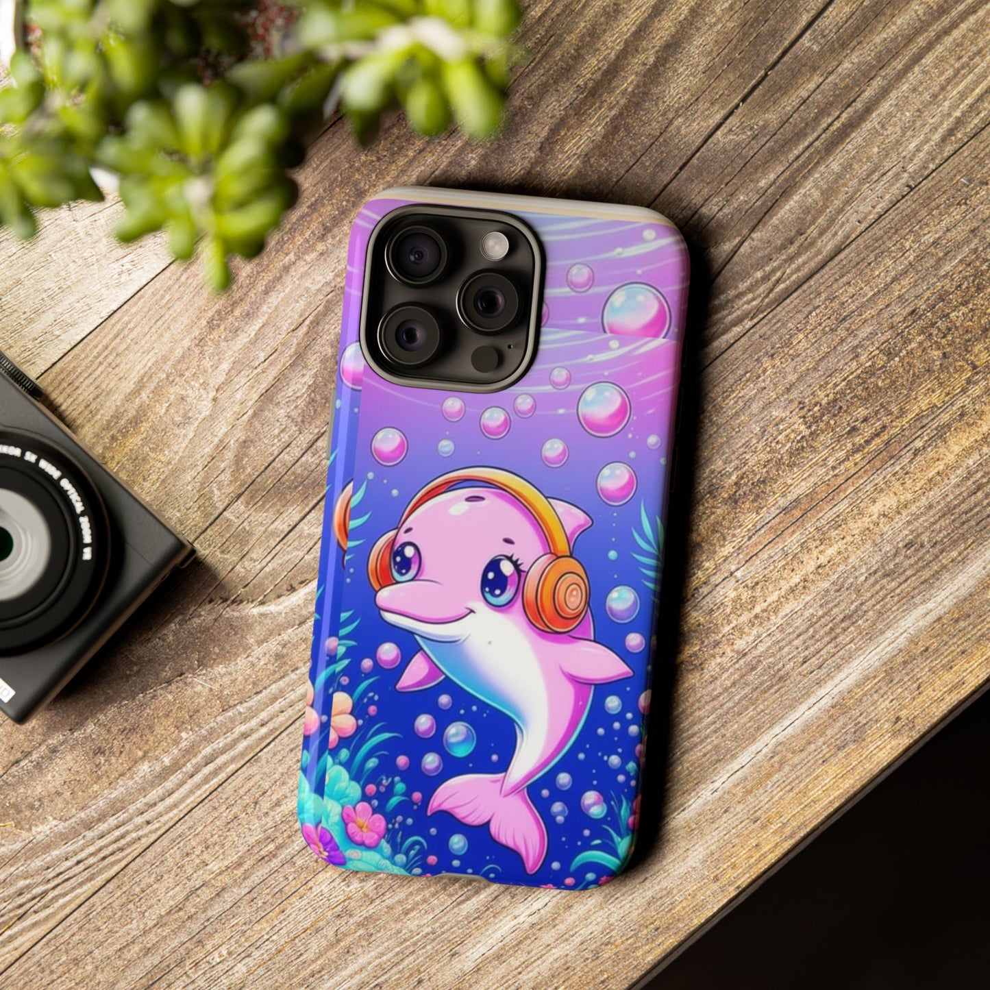 Brazil Mystical Collection - Pink Dolphin Tough Phone Case
