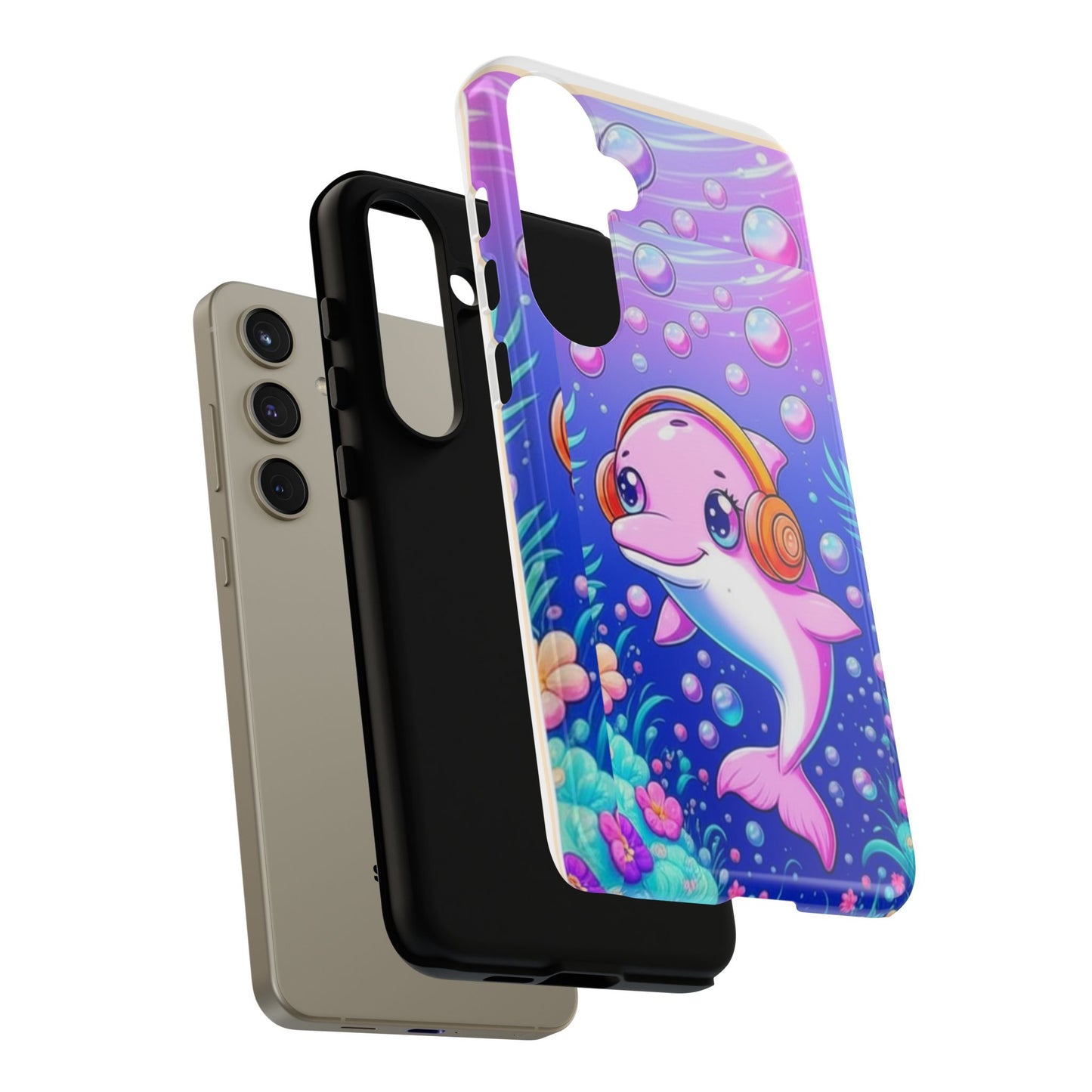 Brazil Mystical Collection - Pink Dolphin Tough Phone Case