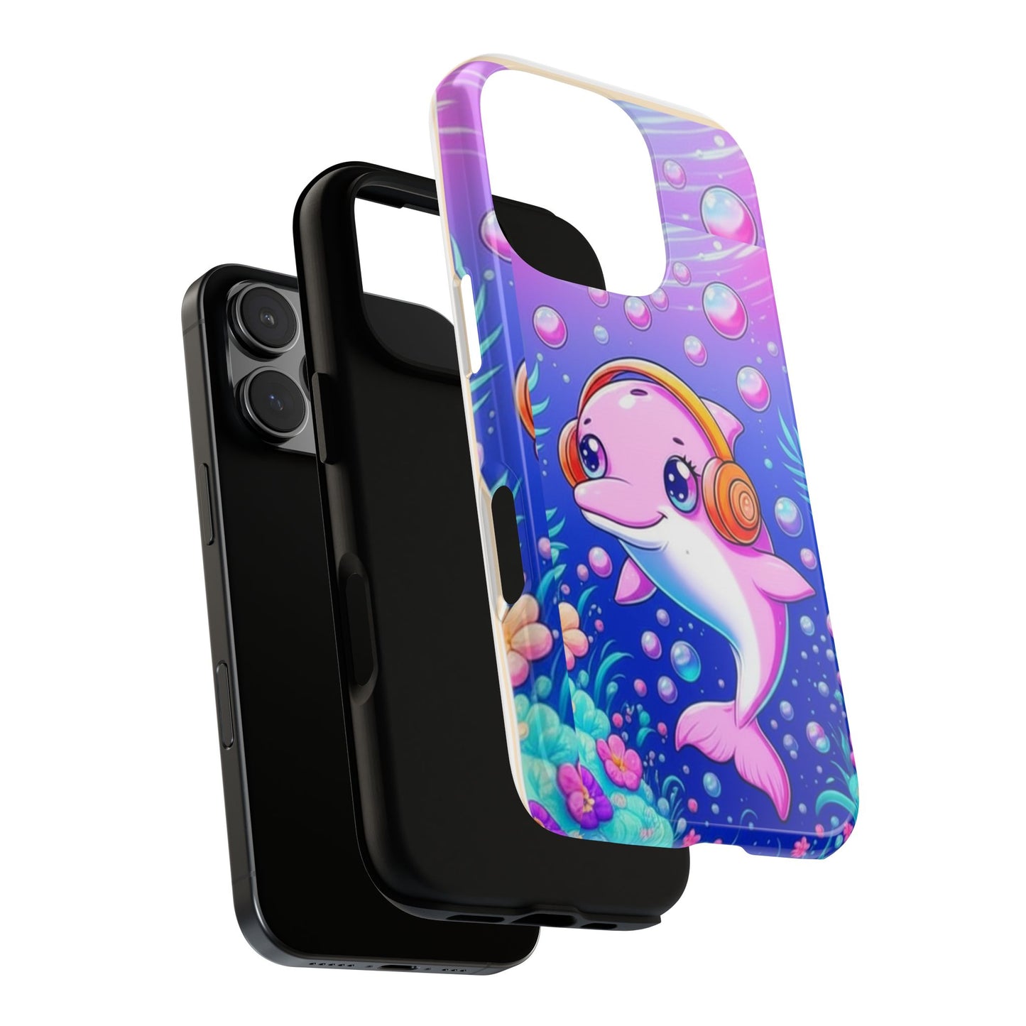Brazil Mystical Collection - Pink Dolphin Tough Phone Case