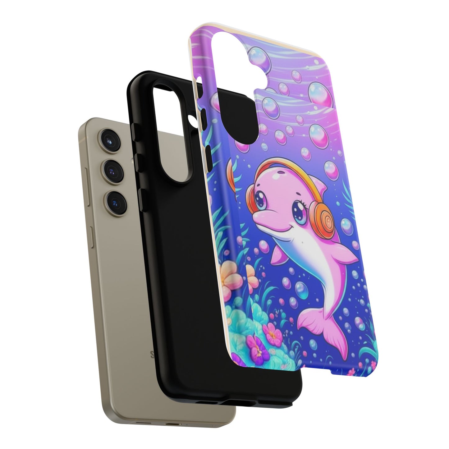 Brazil Mystical Collection - Pink Dolphin Tough Phone Case