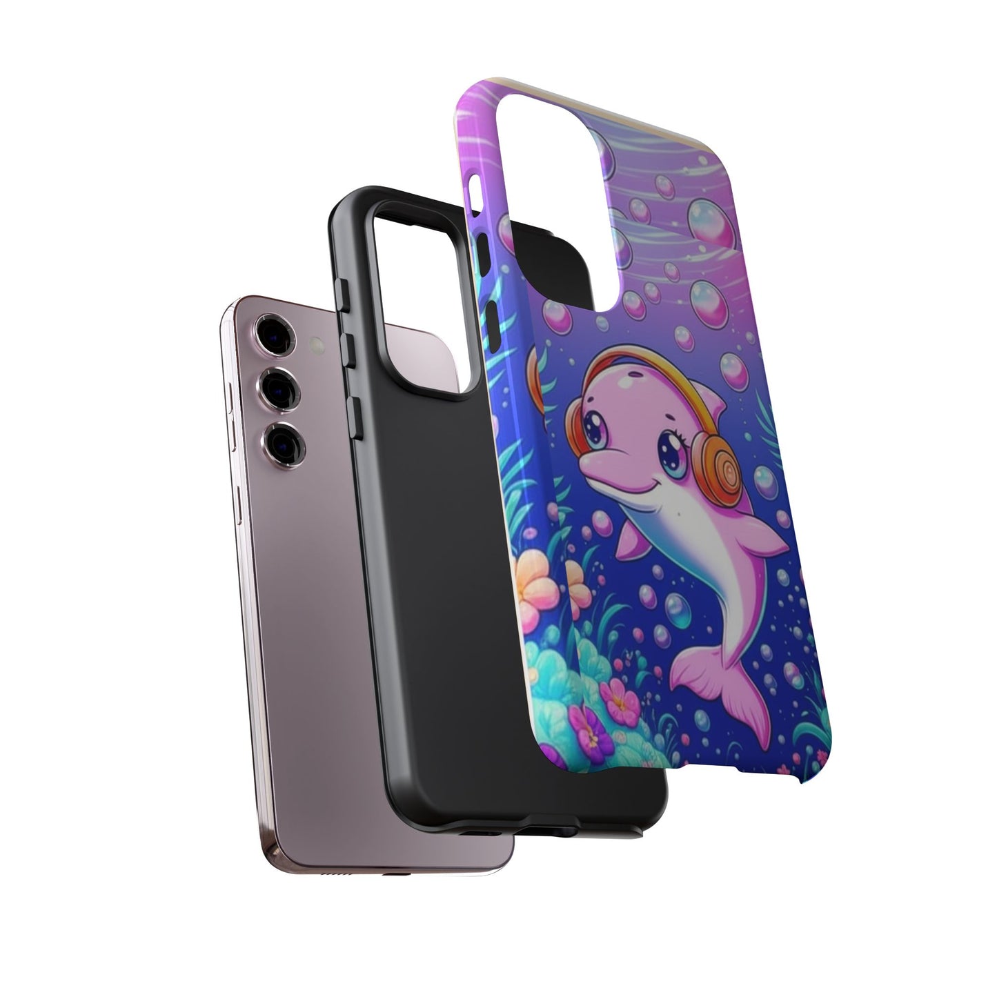 Brazil Mystical Collection - Pink Dolphin Tough Phone Case