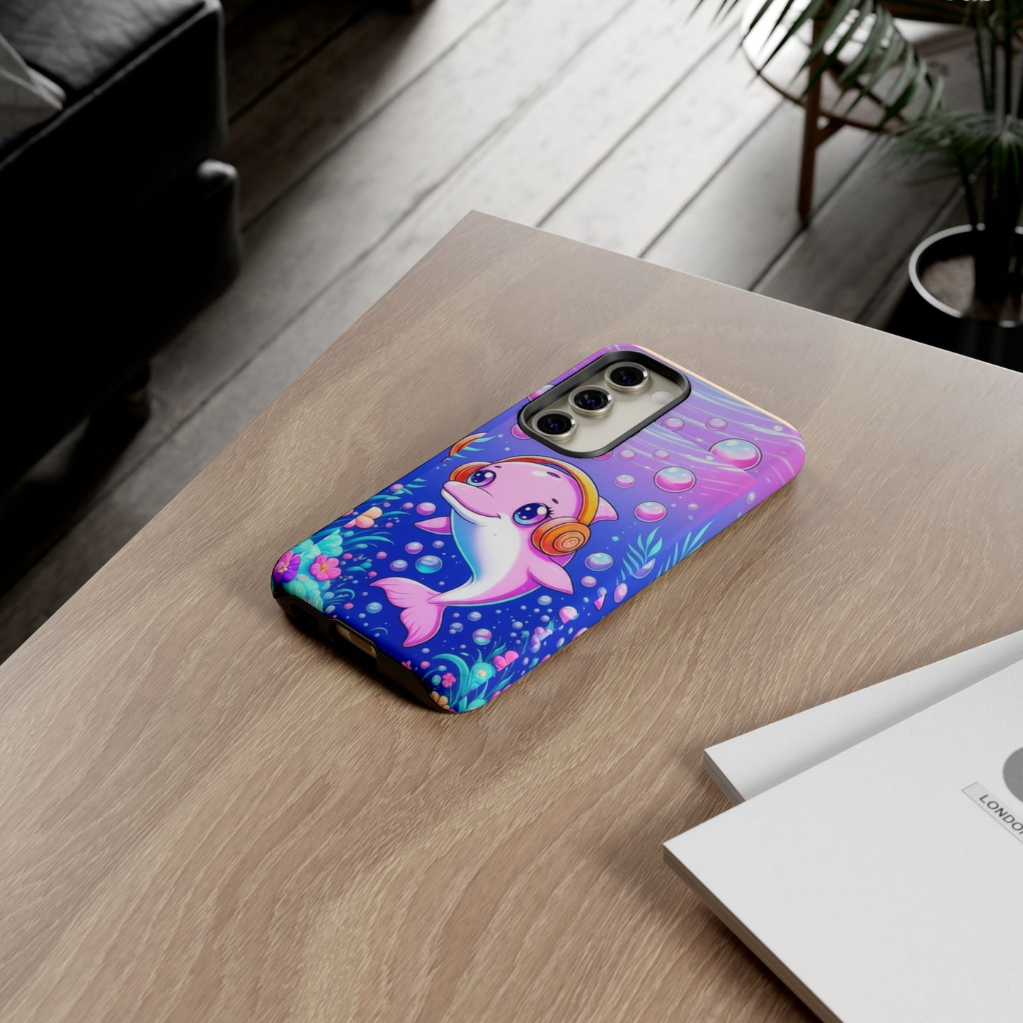Brazil Mystical Collection - Pink Dolphin Tough Phone Case