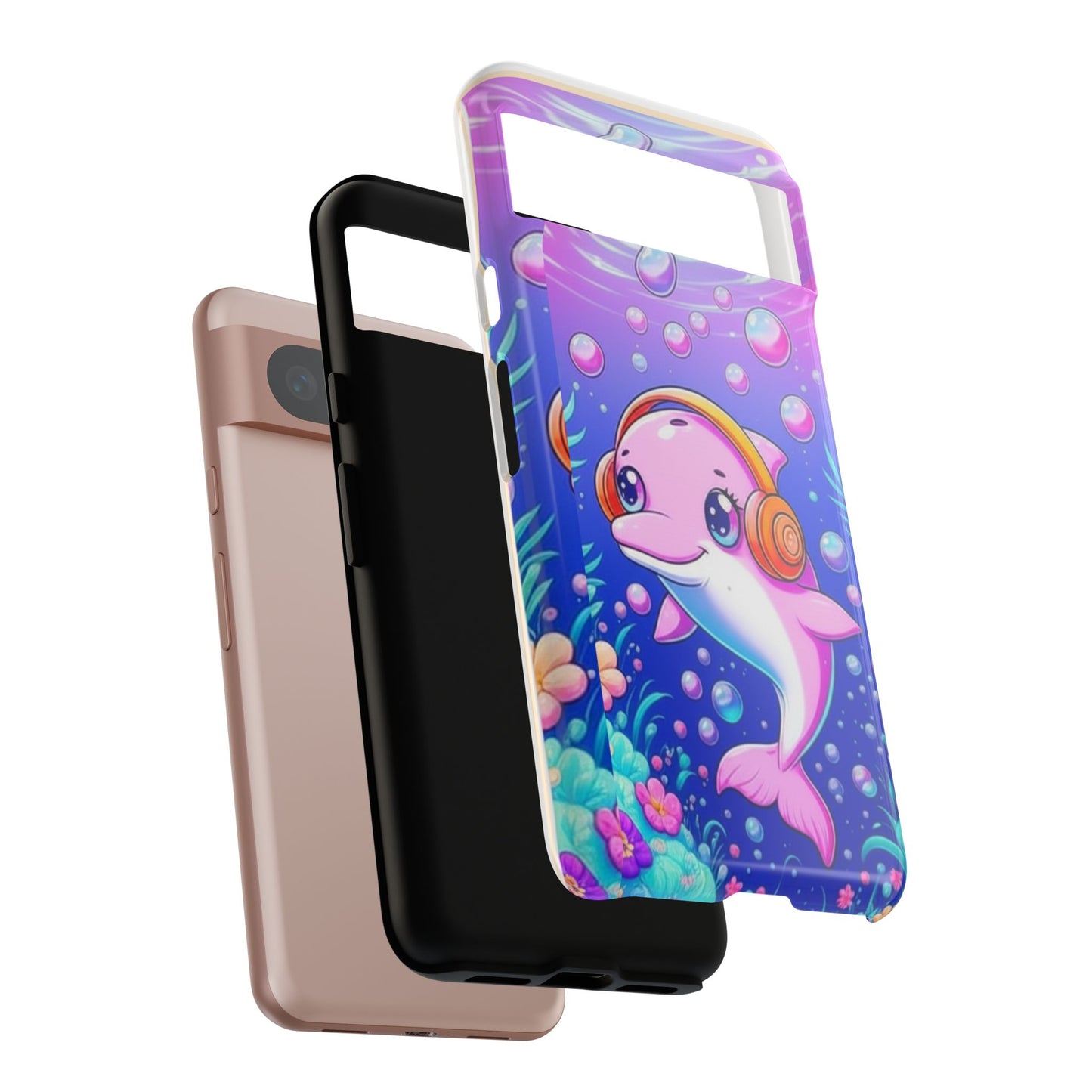 Brazil Mystical Collection - Pink Dolphin Tough Phone Case