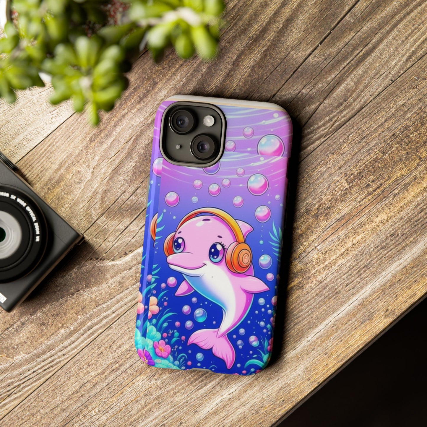 Brazil Mystical Collection - Pink Dolphin Tough Phone Case