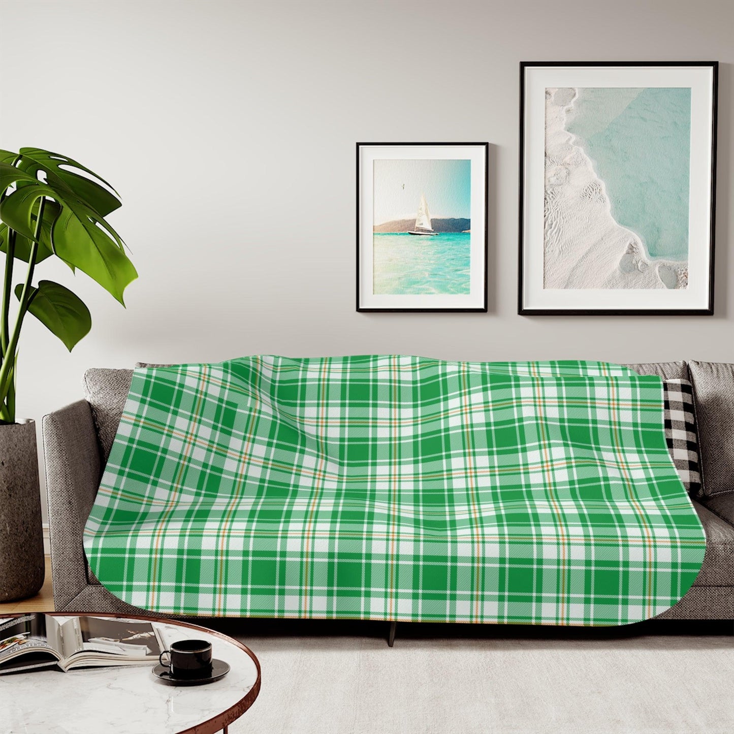 Irish Sherpa Blanket - Celtic Comfort