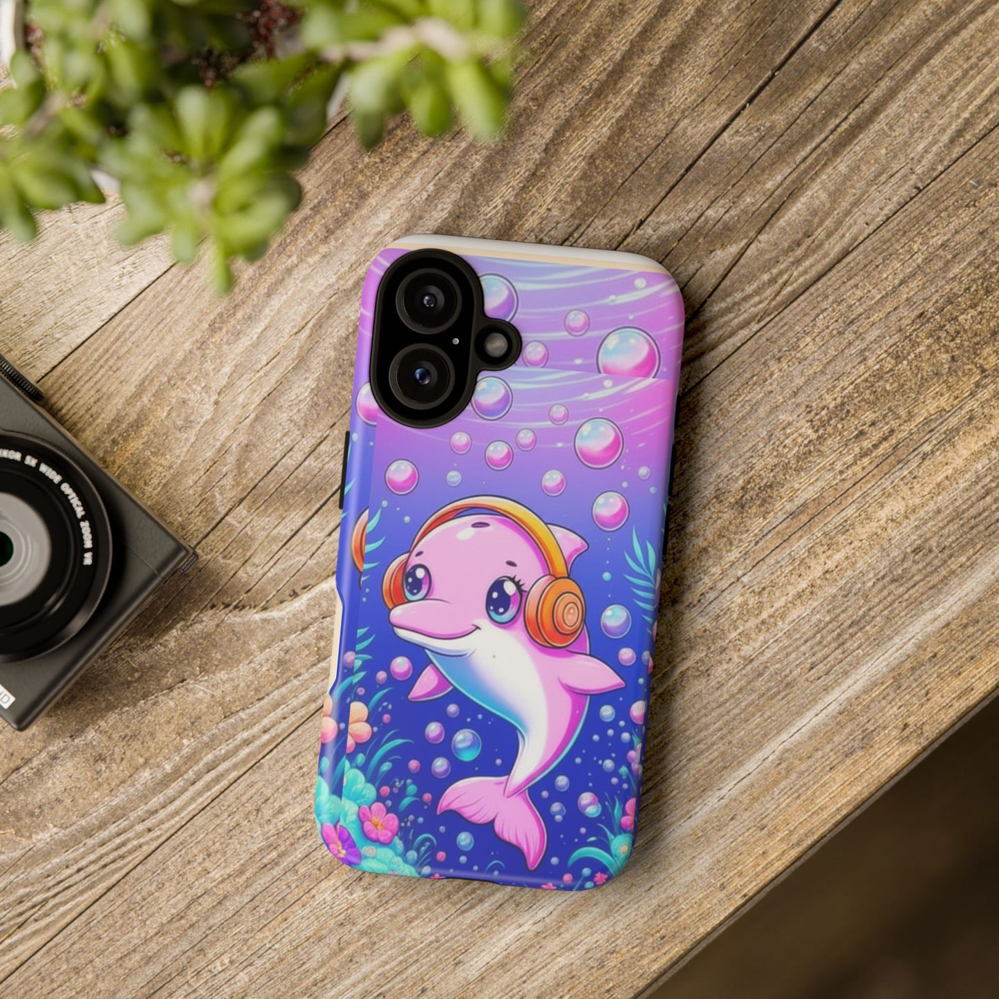 Brazil Mystical Collection - Pink Dolphin Tough Phone Case