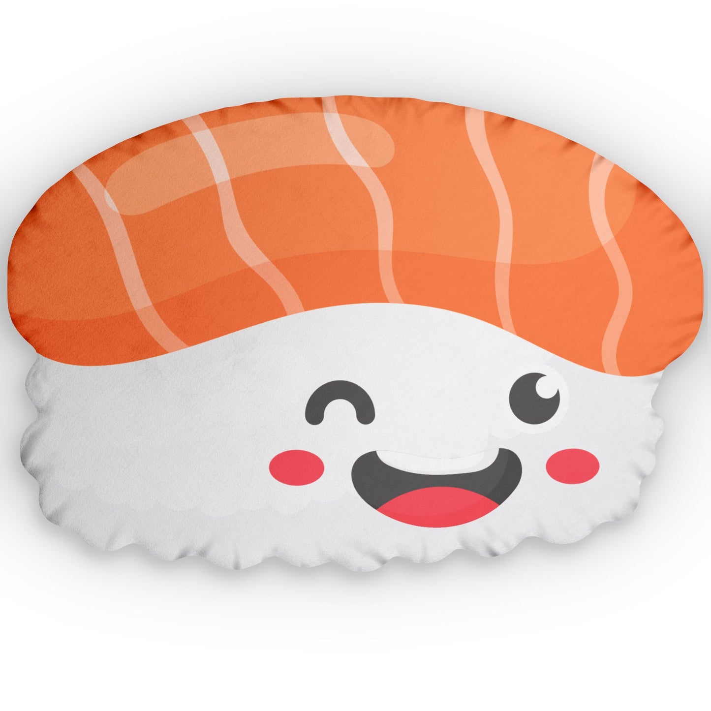 Tokyo Wink: The Cheeky Salmon Nigiri Pillow with a Side of Cuddles