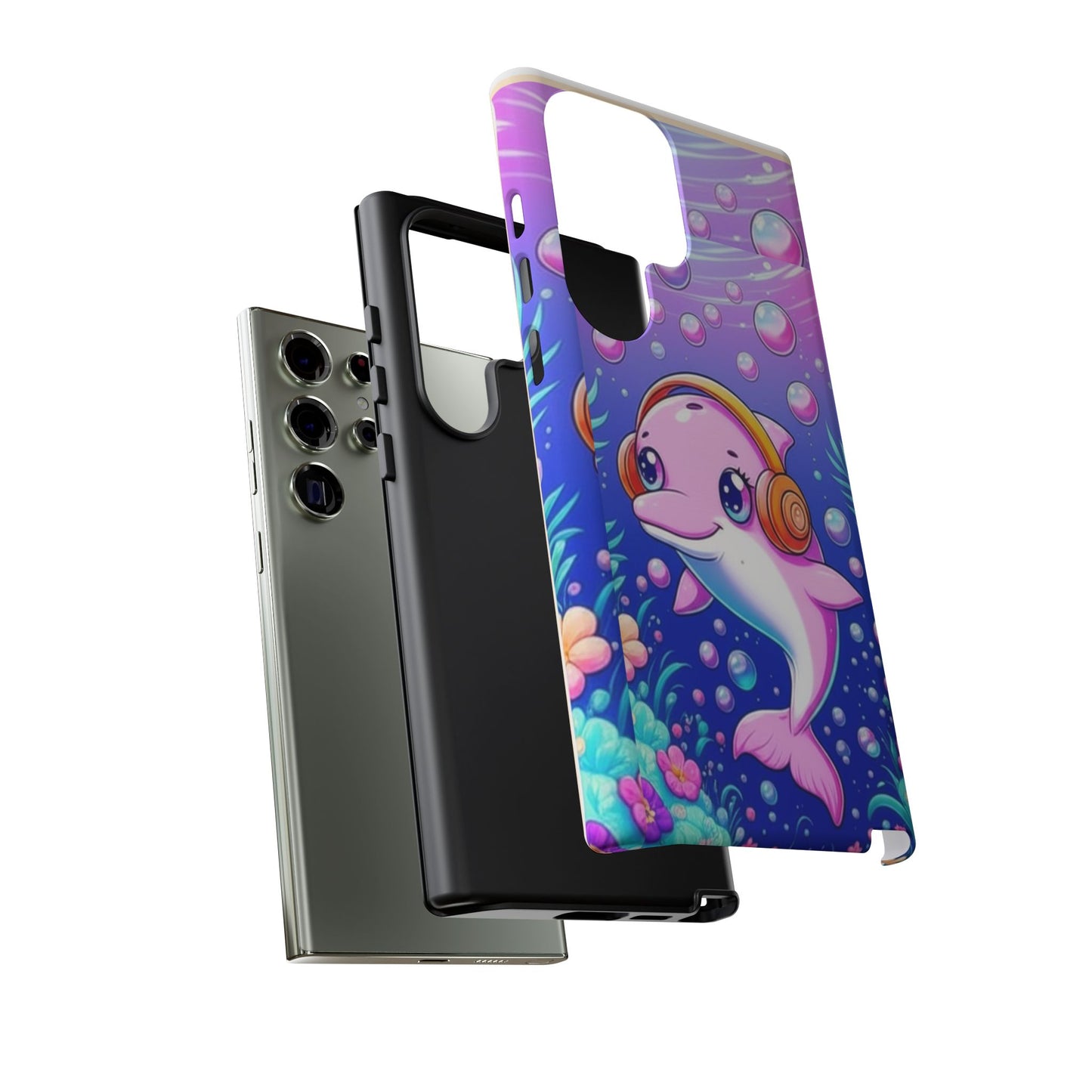 Brazil Mystical Collection - Pink Dolphin Tough Phone Case