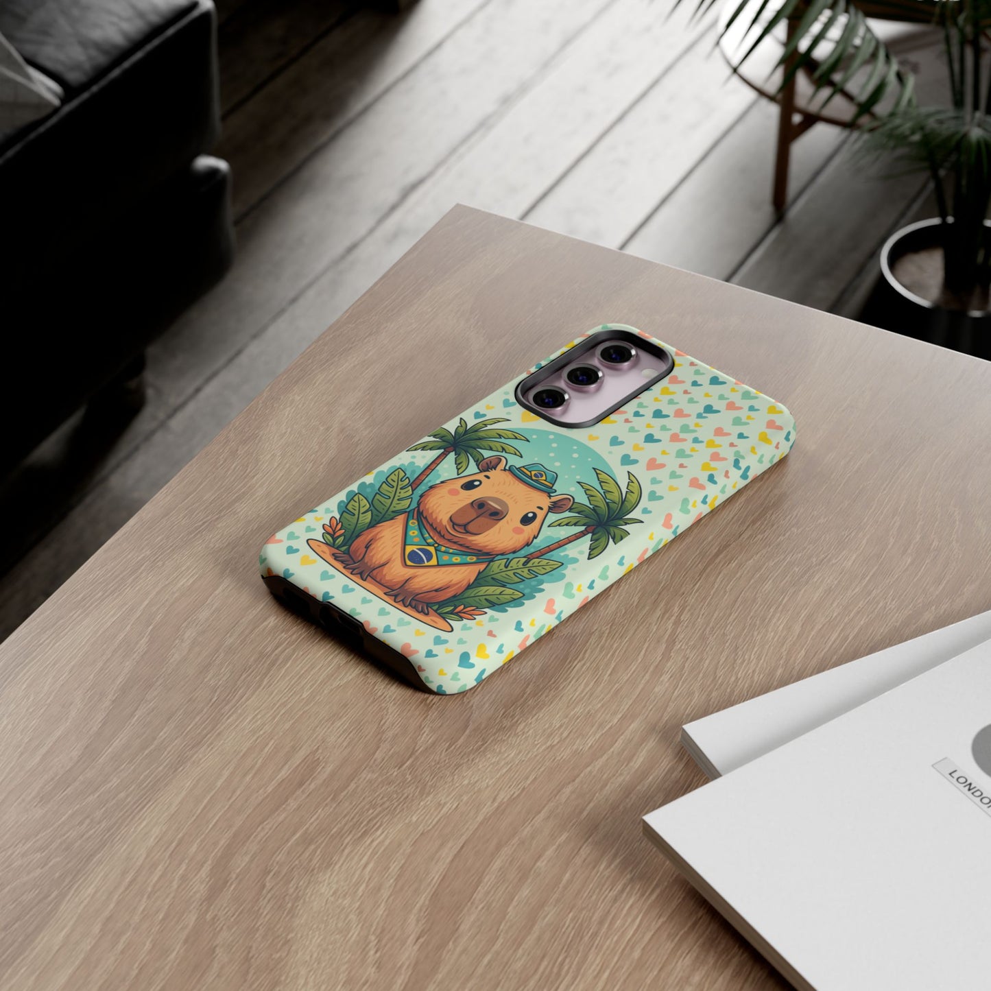 Chill Like a Capybara - Brazilian Tropical  ToughPhone  Cases