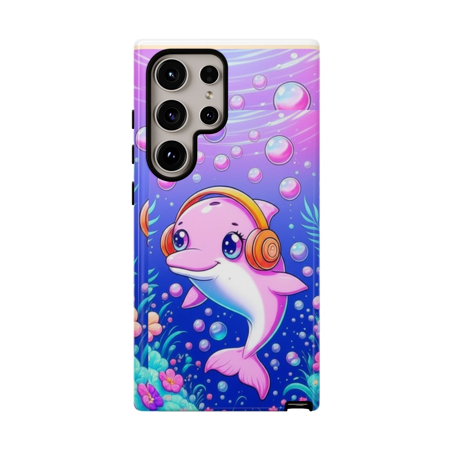 Brazil Mystical Collection - Pink Dolphin Tough Phone Case