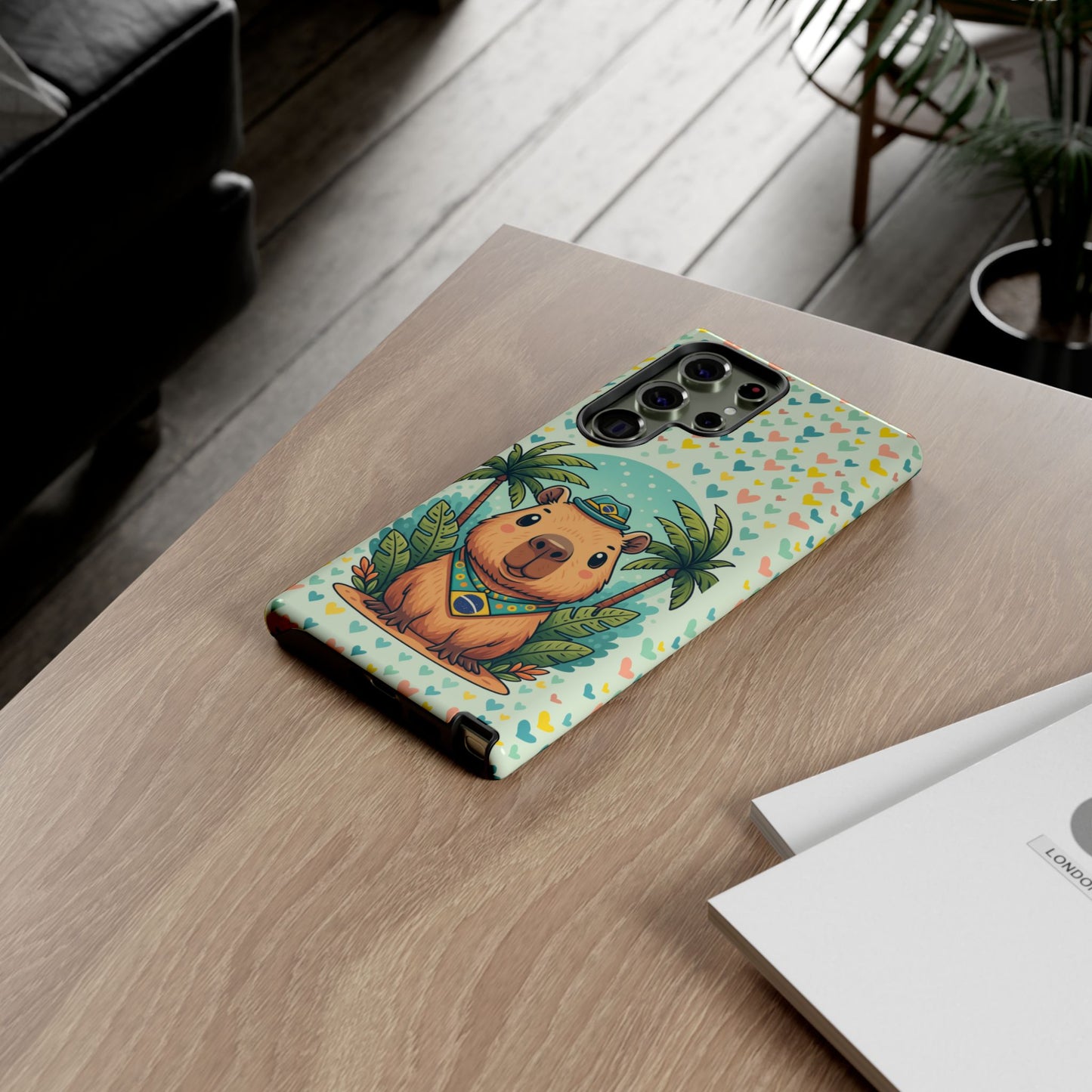 Chill Like a Capybara - Brazilian Tropical  ToughPhone  Cases