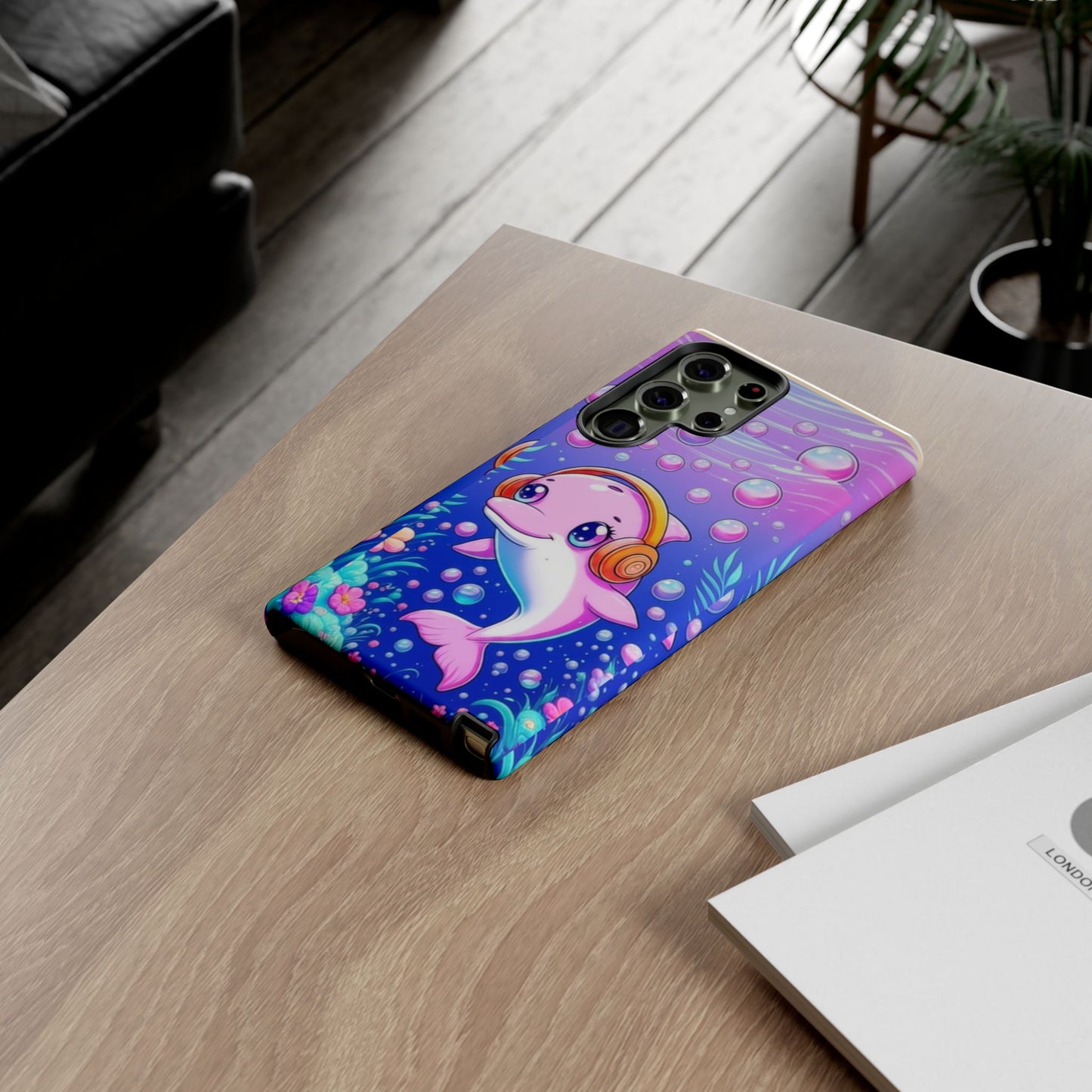 Brazil Mystical Collection - Pink Dolphin Tough Phone Case