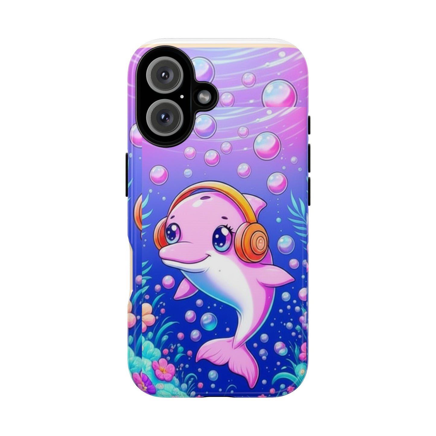 Brazil Mystical Collection - Pink Dolphin Tough Phone Case