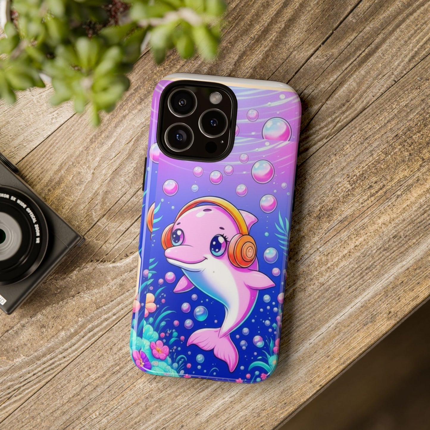 Brazil Mystical Collection - Pink Dolphin Tough Phone Case