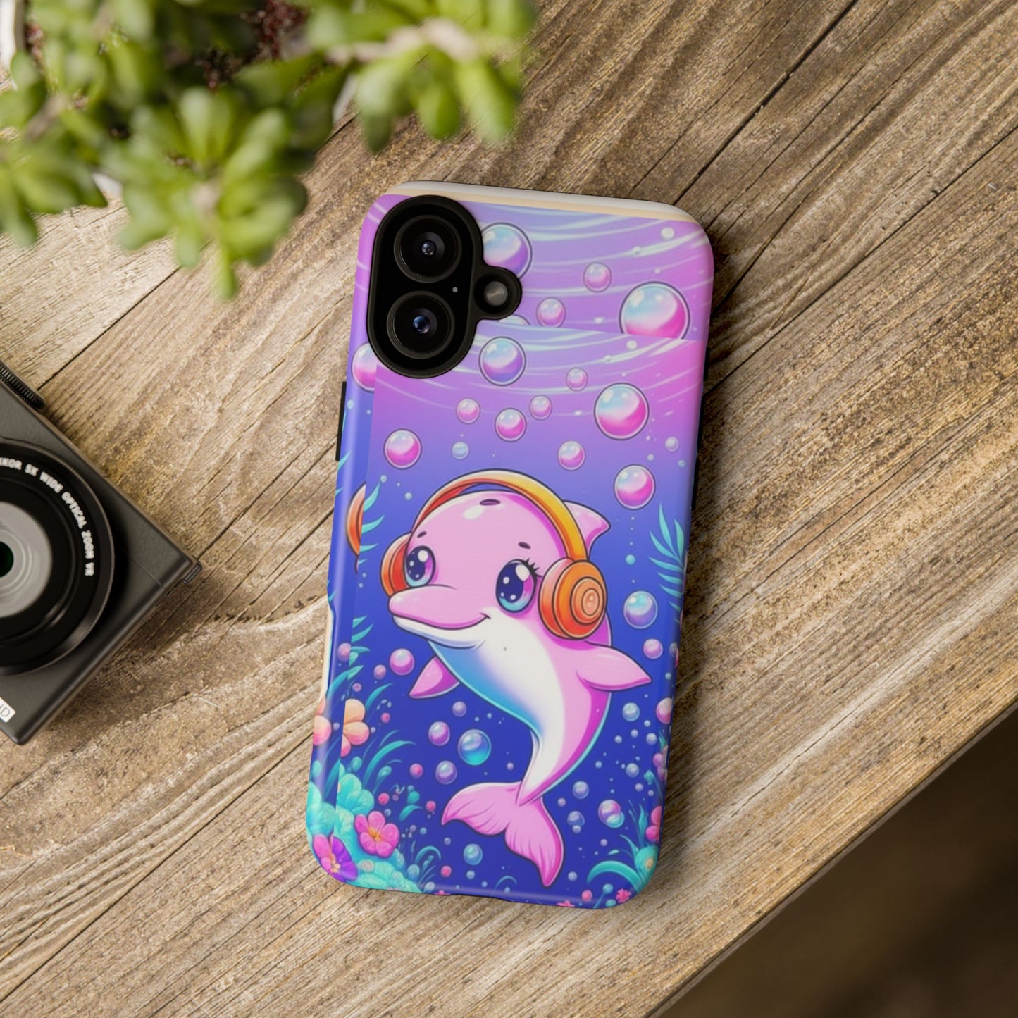 Brazil Mystical Collection - Pink Dolphin Tough Phone Case