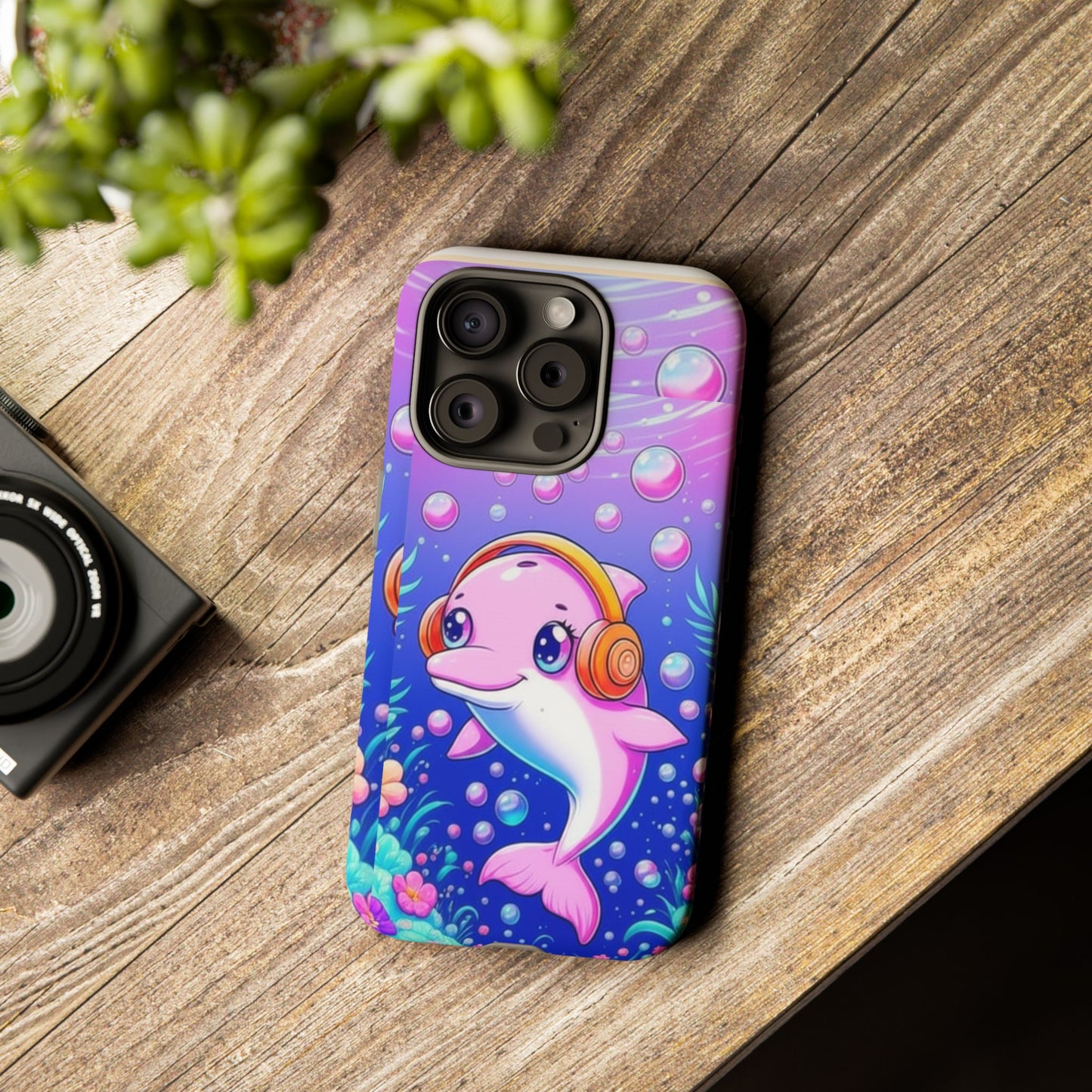 Brazil Mystical Collection - Pink Dolphin Tough Phone Case
