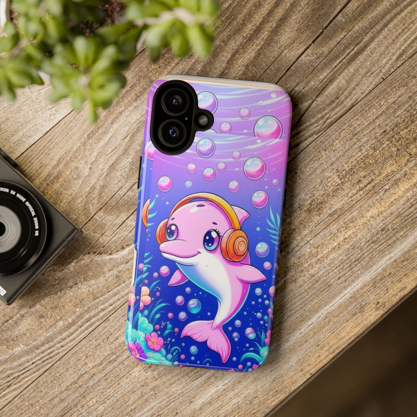 Brazil Mystical Collection - Pink Dolphin Tough Phone Case