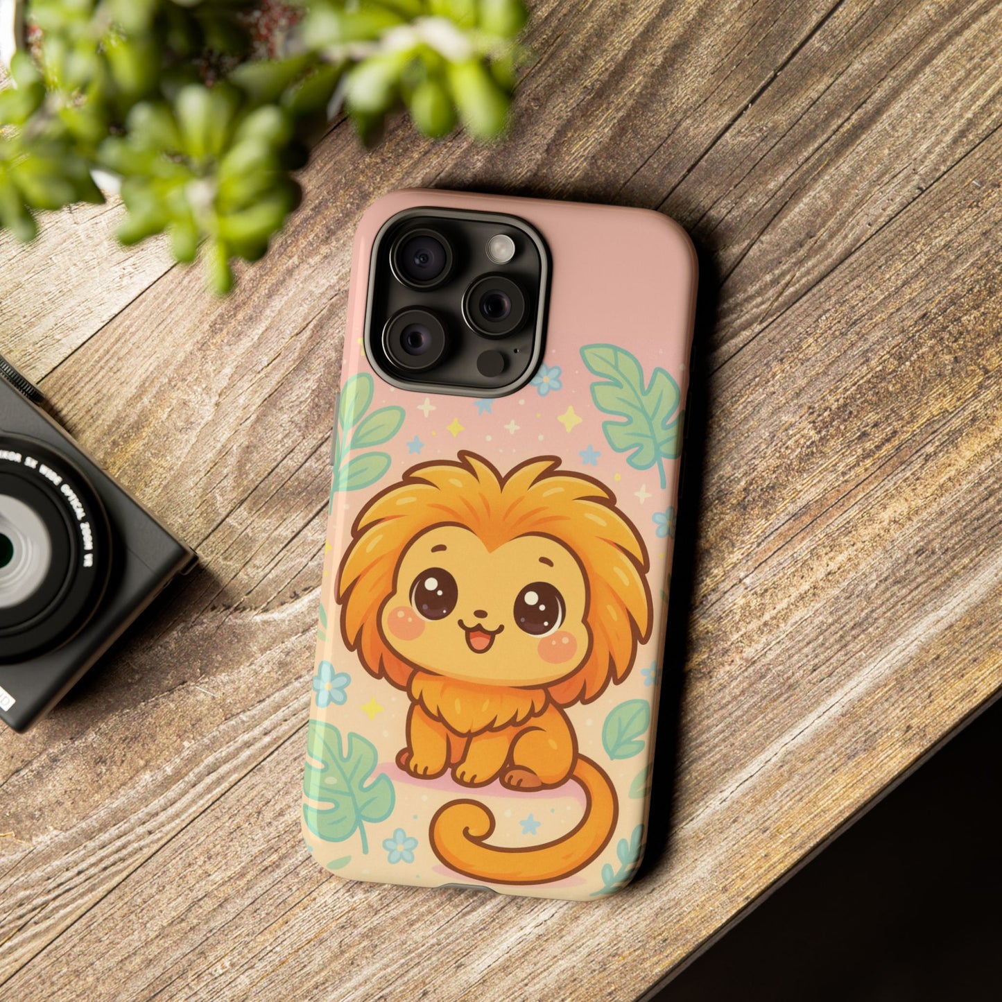 Golden Sunshine Vibes - Brazilian Tamarin Tough Phone Cases