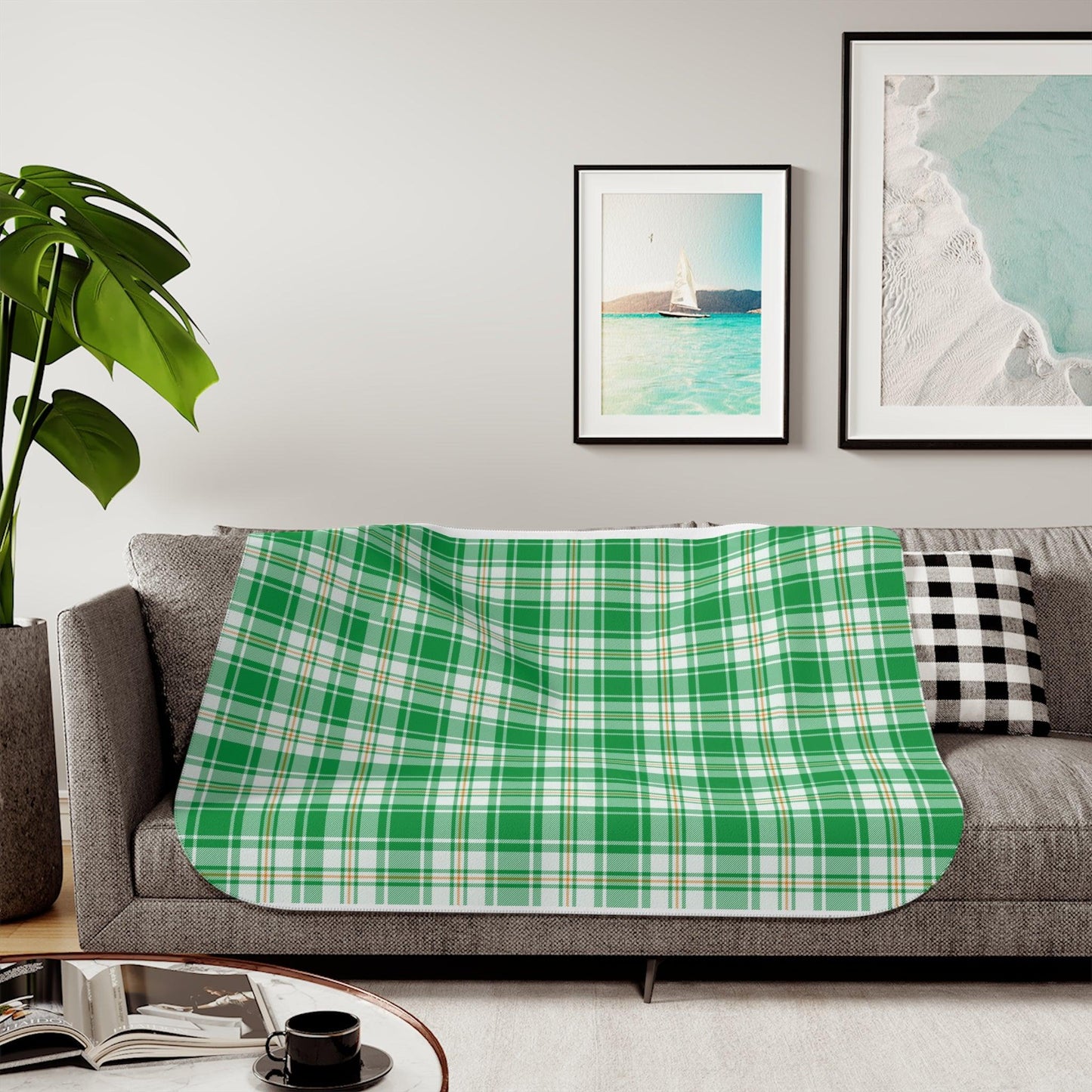 Irish Sherpa Blanket - Celtic Comfort