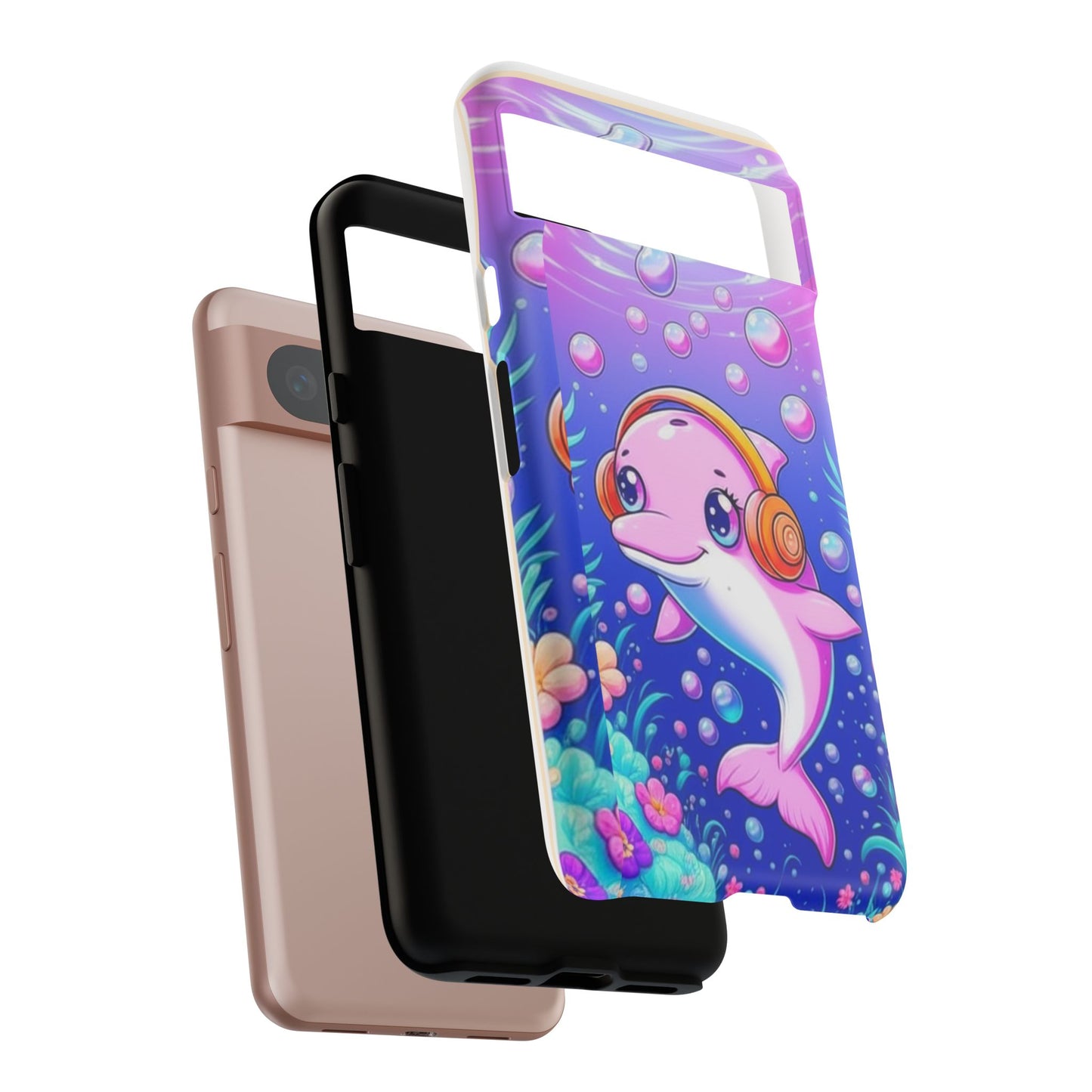 Brazil Mystical Collection - Pink Dolphin Tough Phone Case