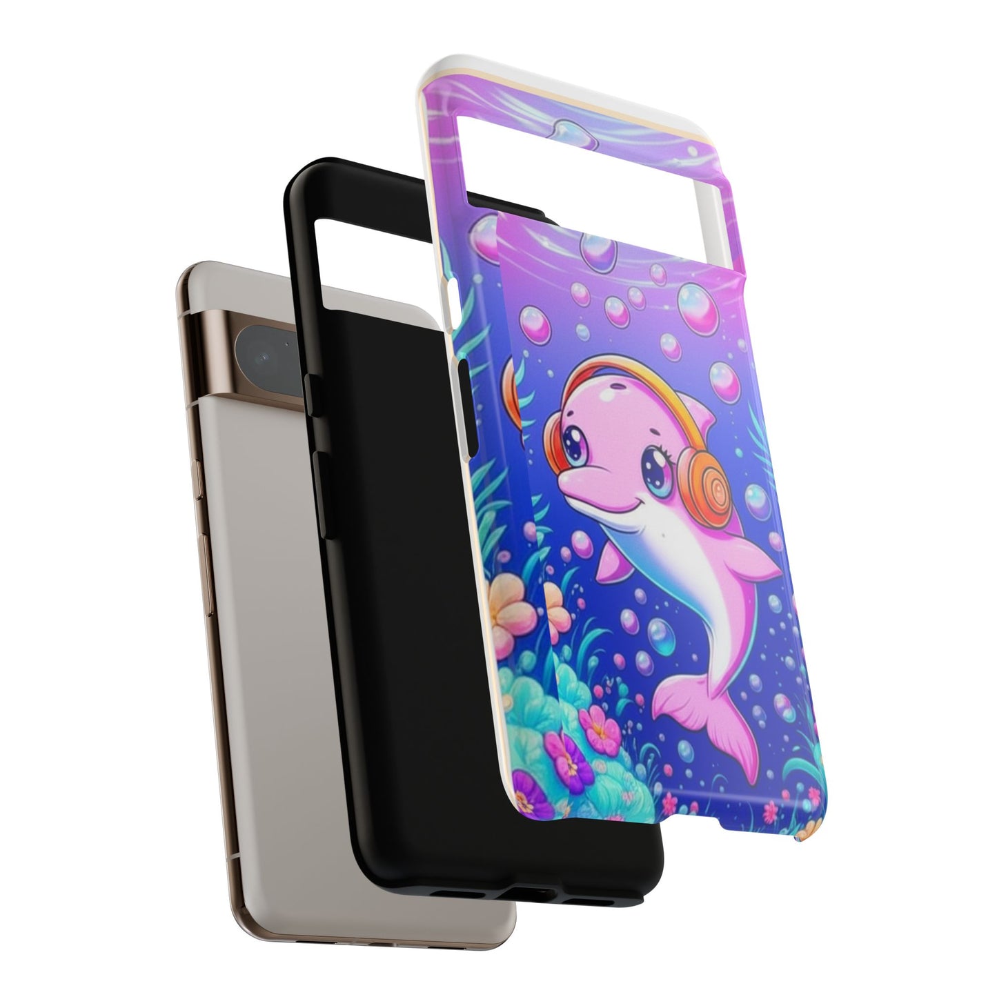 Brazil Mystical Collection - Pink Dolphin Tough Phone Case